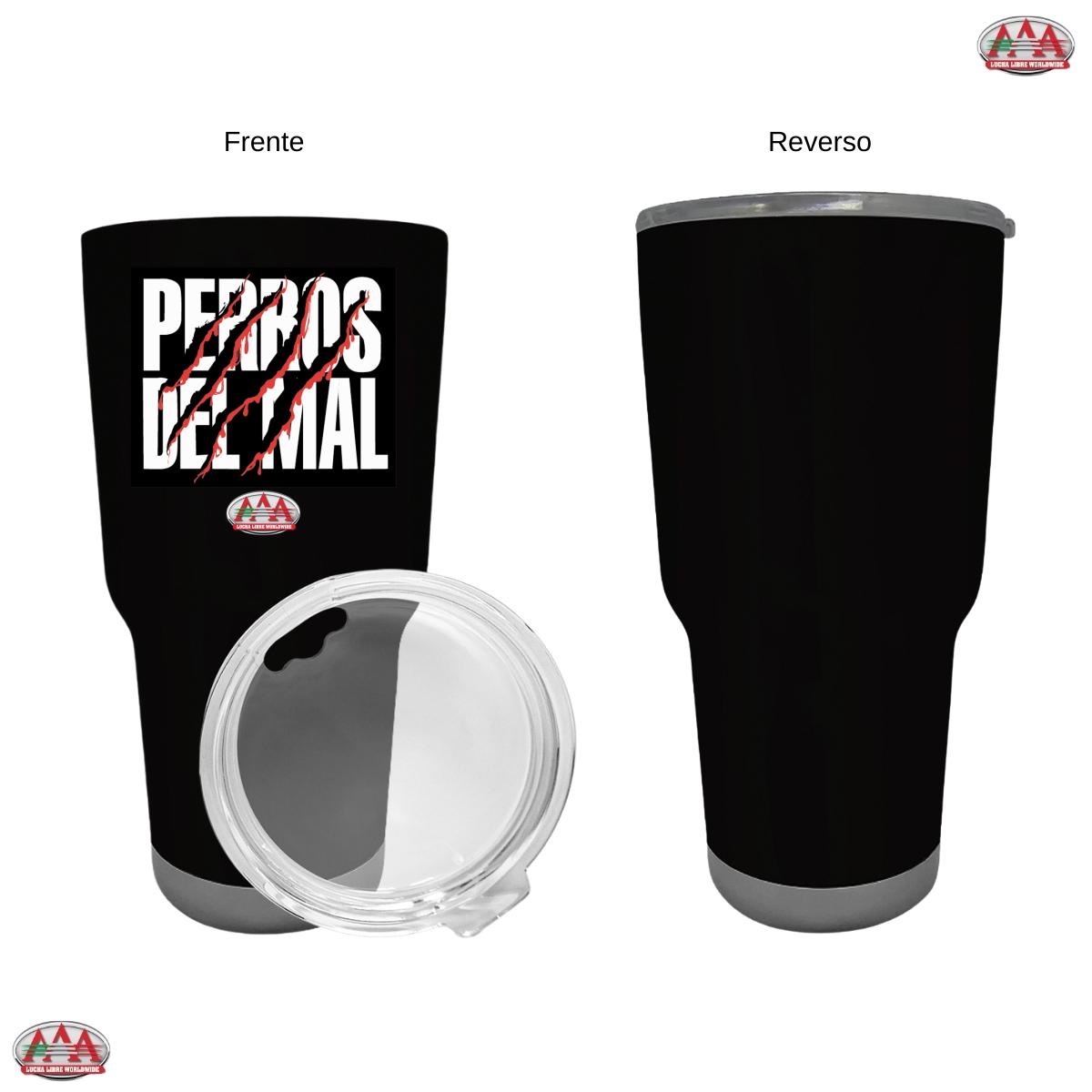 Termo 30 Oz Lucha Libre AAA Perros del mal