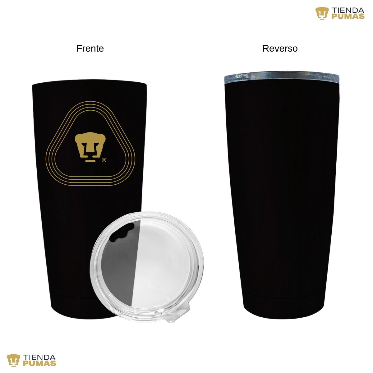 Termo 20 Oz Pumas UNAM Logo Líneas