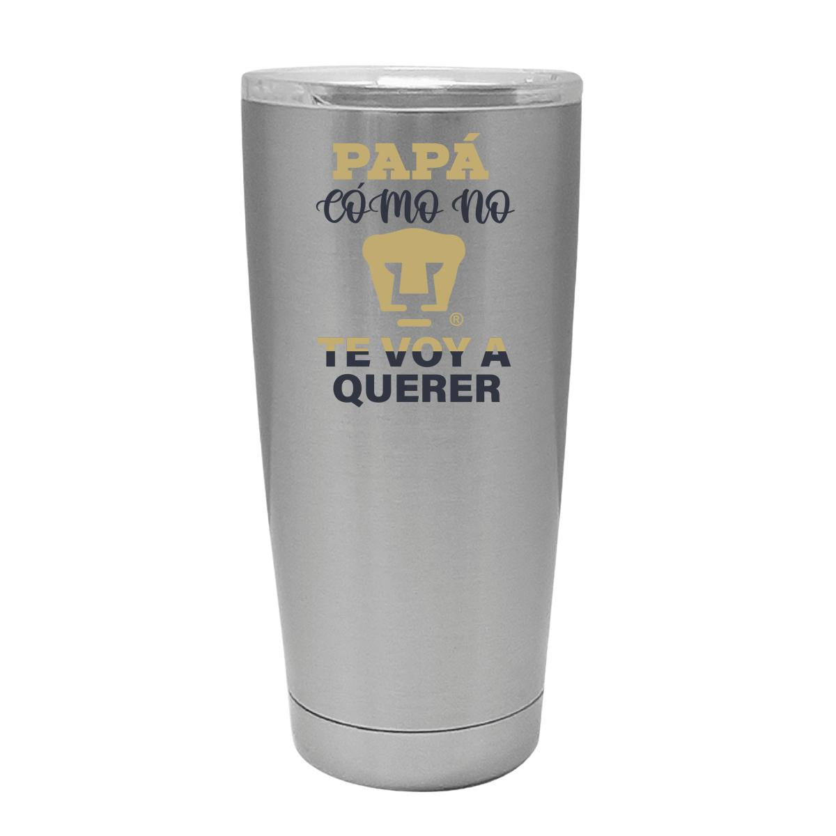 Termo 20 Oz Pumas UNAM Papá cómo no