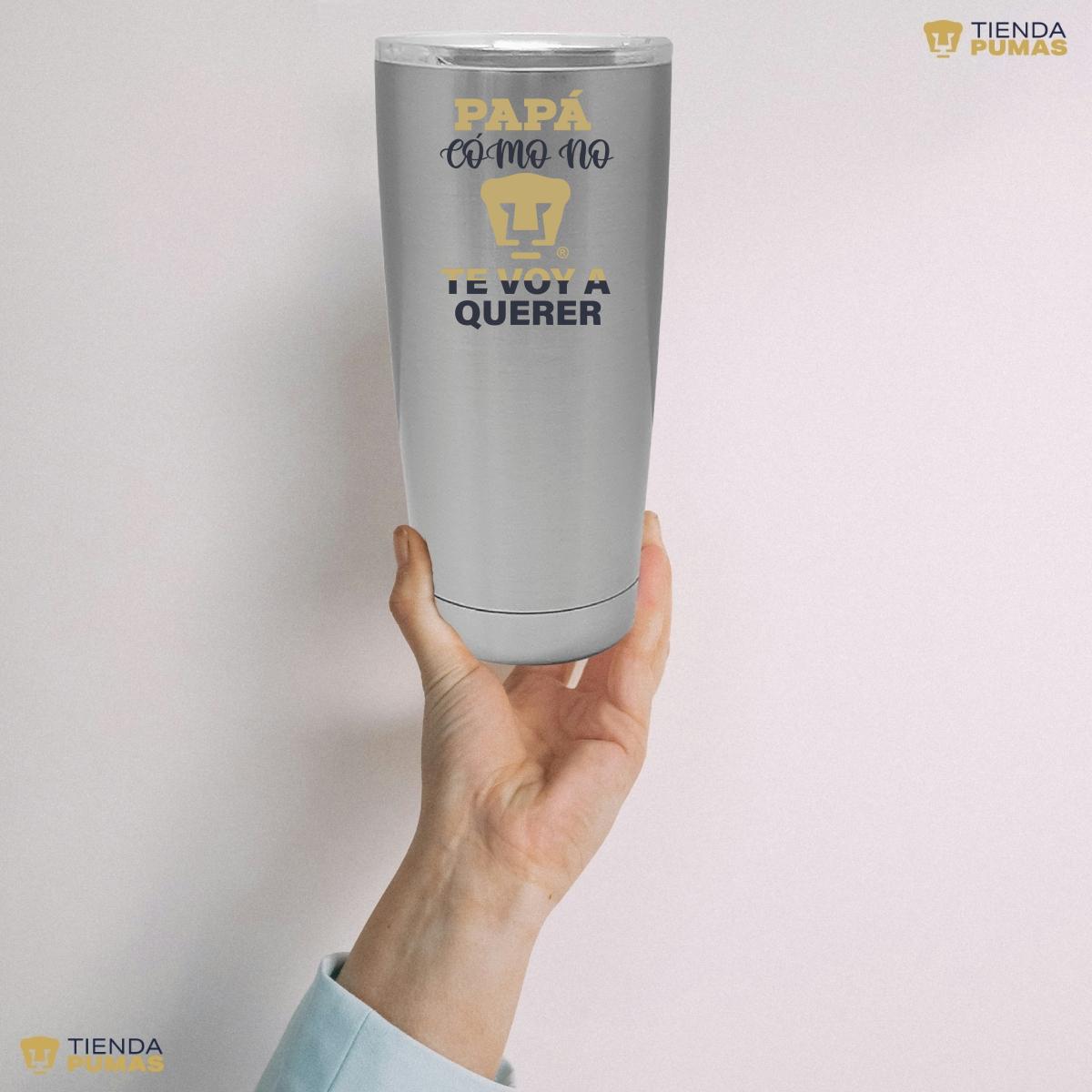 Termo 20 Oz Pumas UNAM Papá cómo no