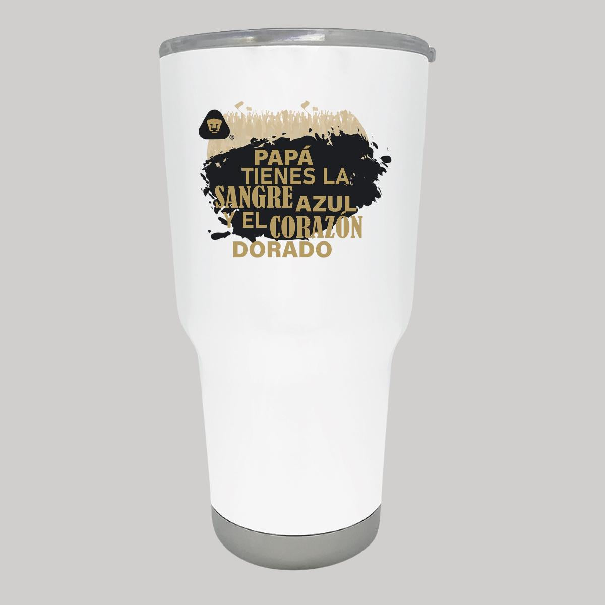 Termo Vaso Térmico 30 Oz Pumas UNAM Papá sangre azul