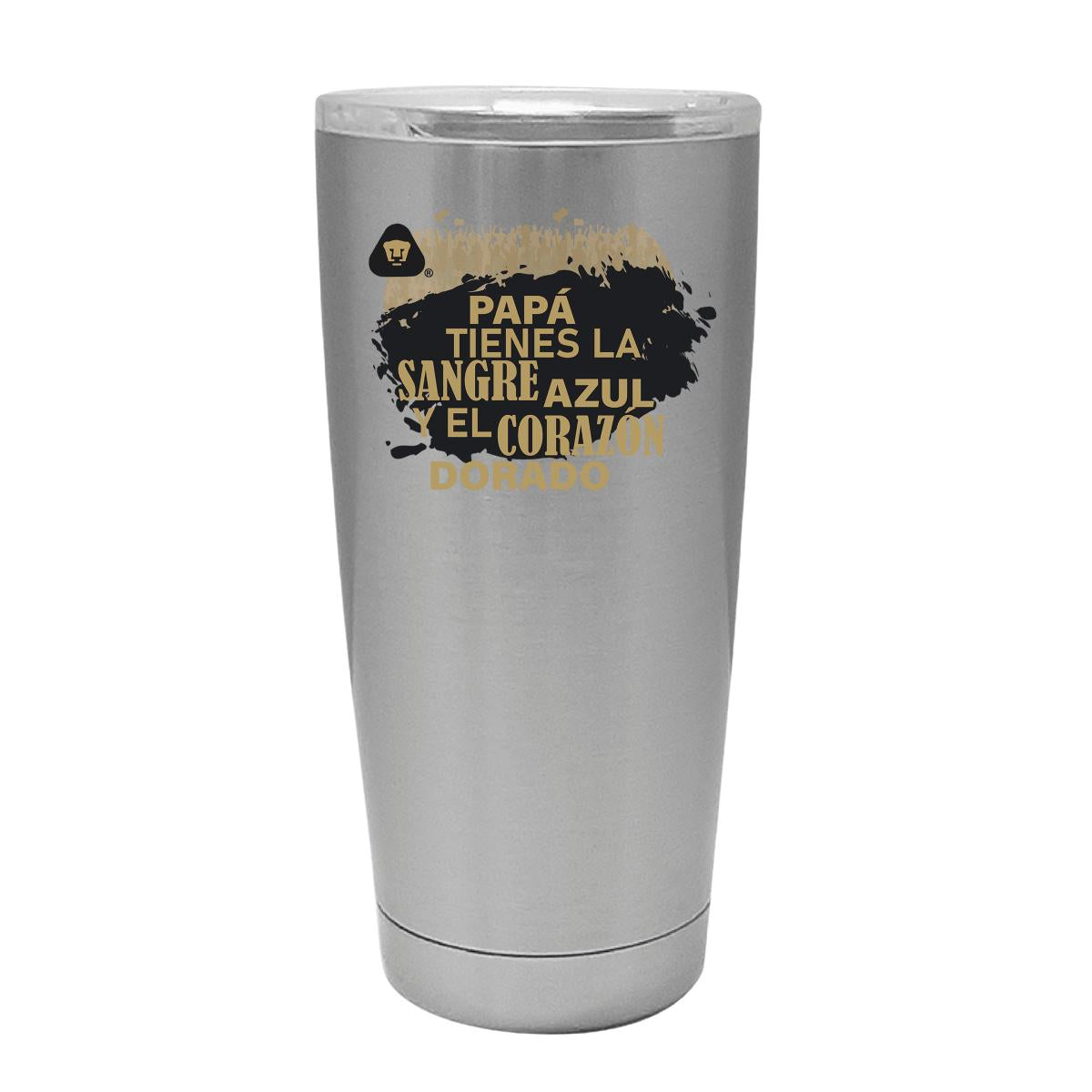 Termo Vaso Térmico 20 Oz Pumas UNAM Papá sangre azul