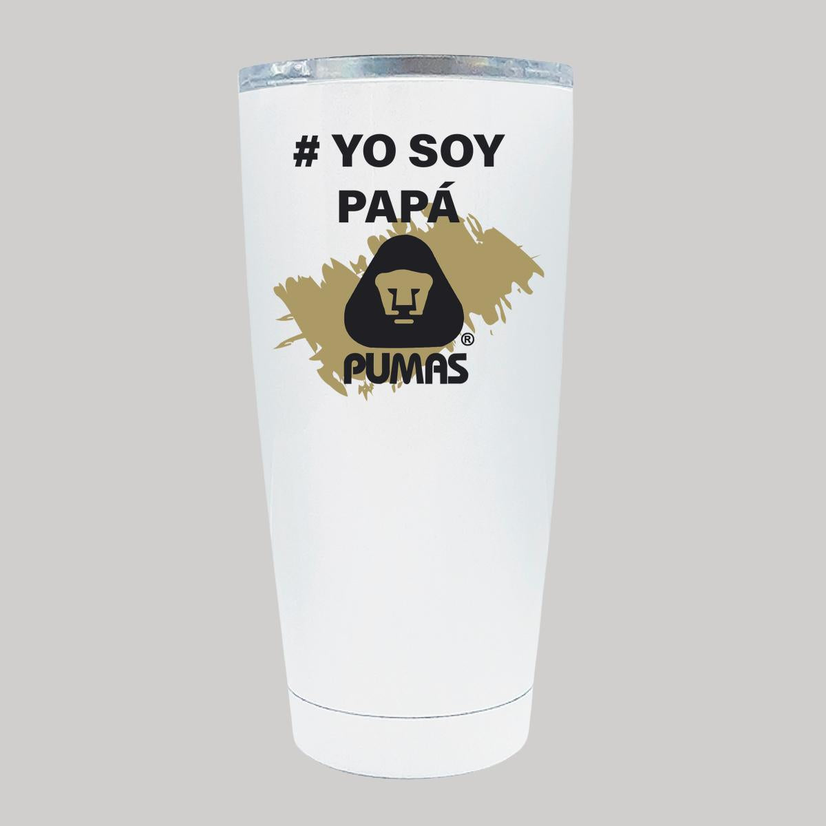 Termo Vaso Térmico 20 Oz Pumas UNAM Yo soy papá Pumas