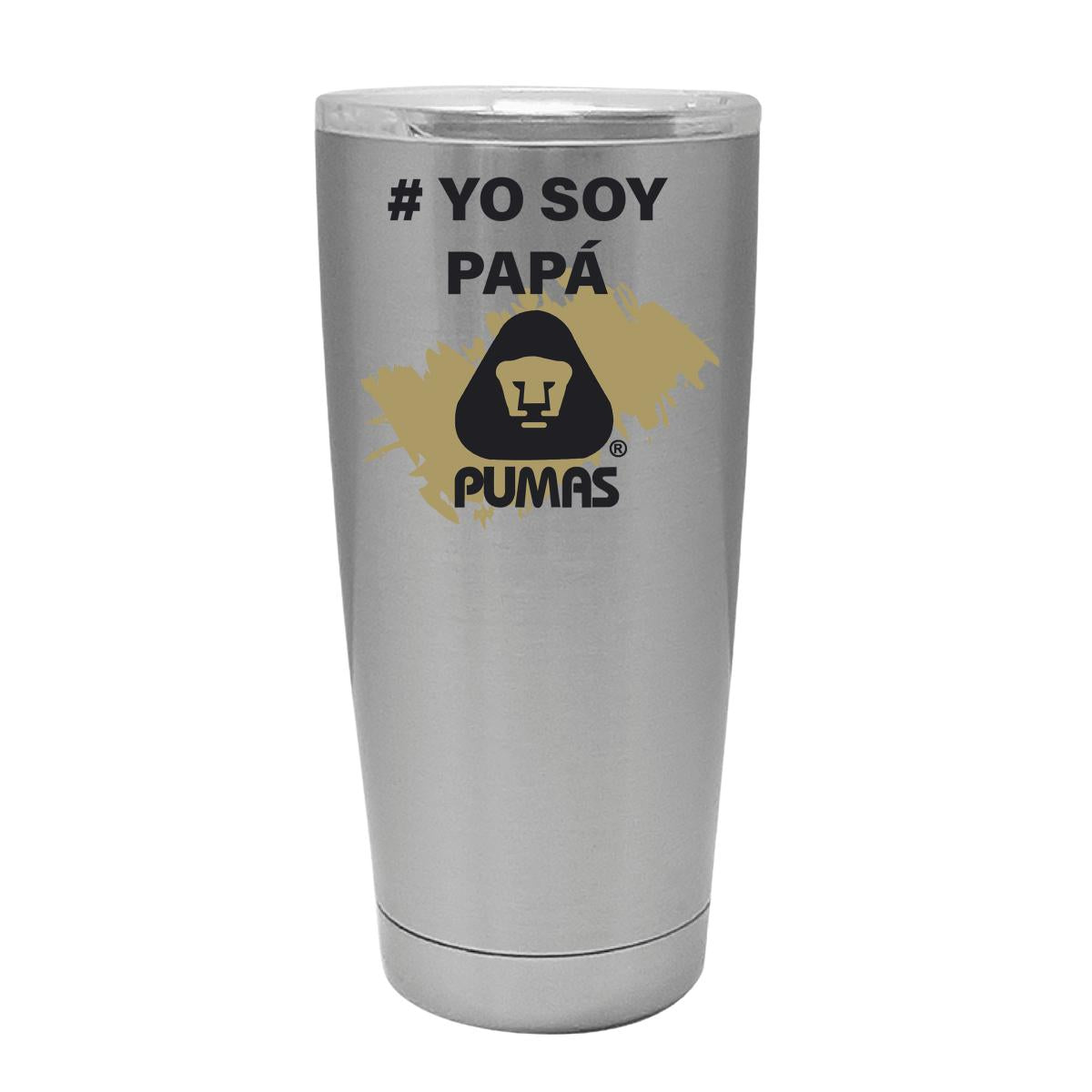 Termo Vaso Térmico 20 Oz Pumas UNAM Yo soy papá Pumas