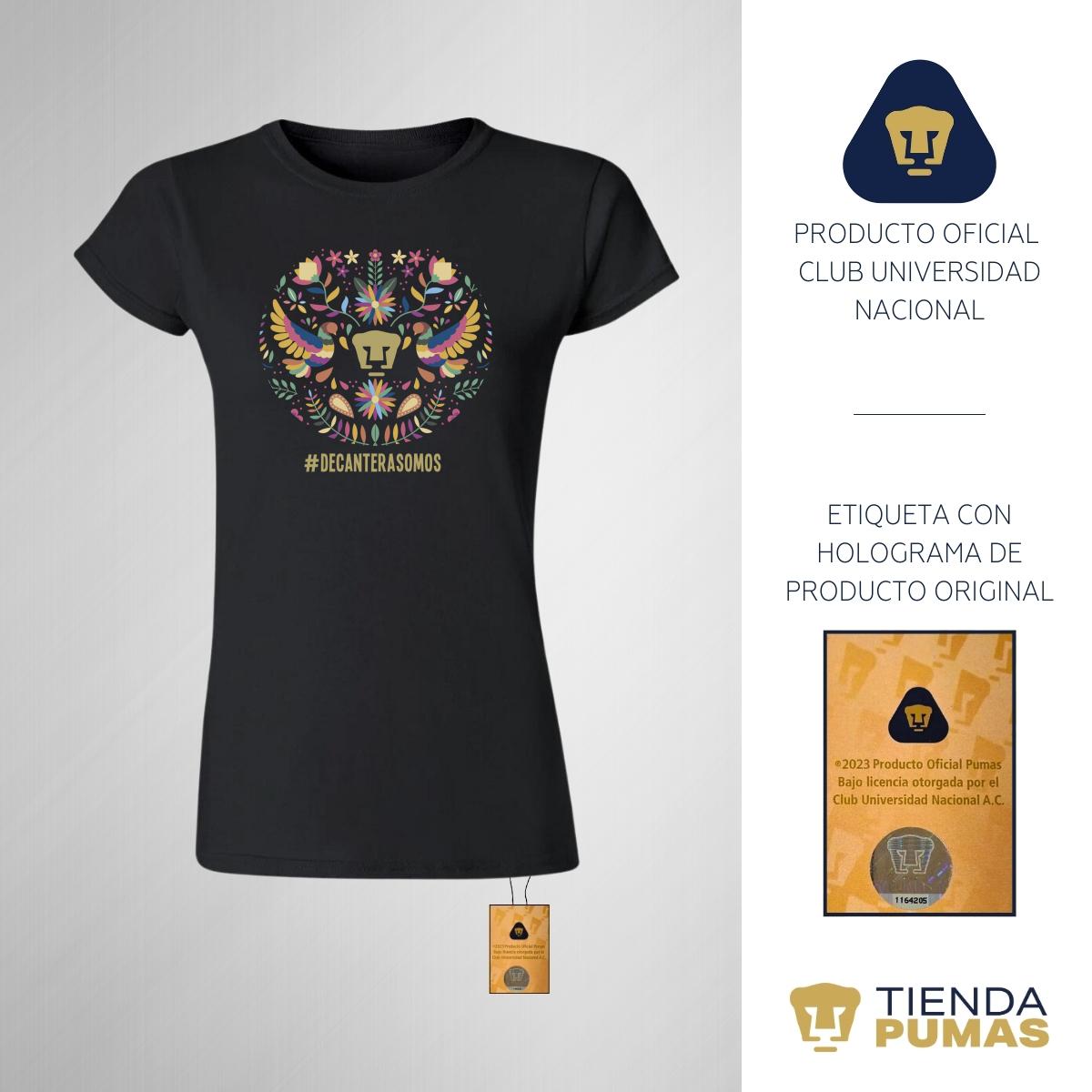 Playera Mujer Pumas UNAM México De cantera somos