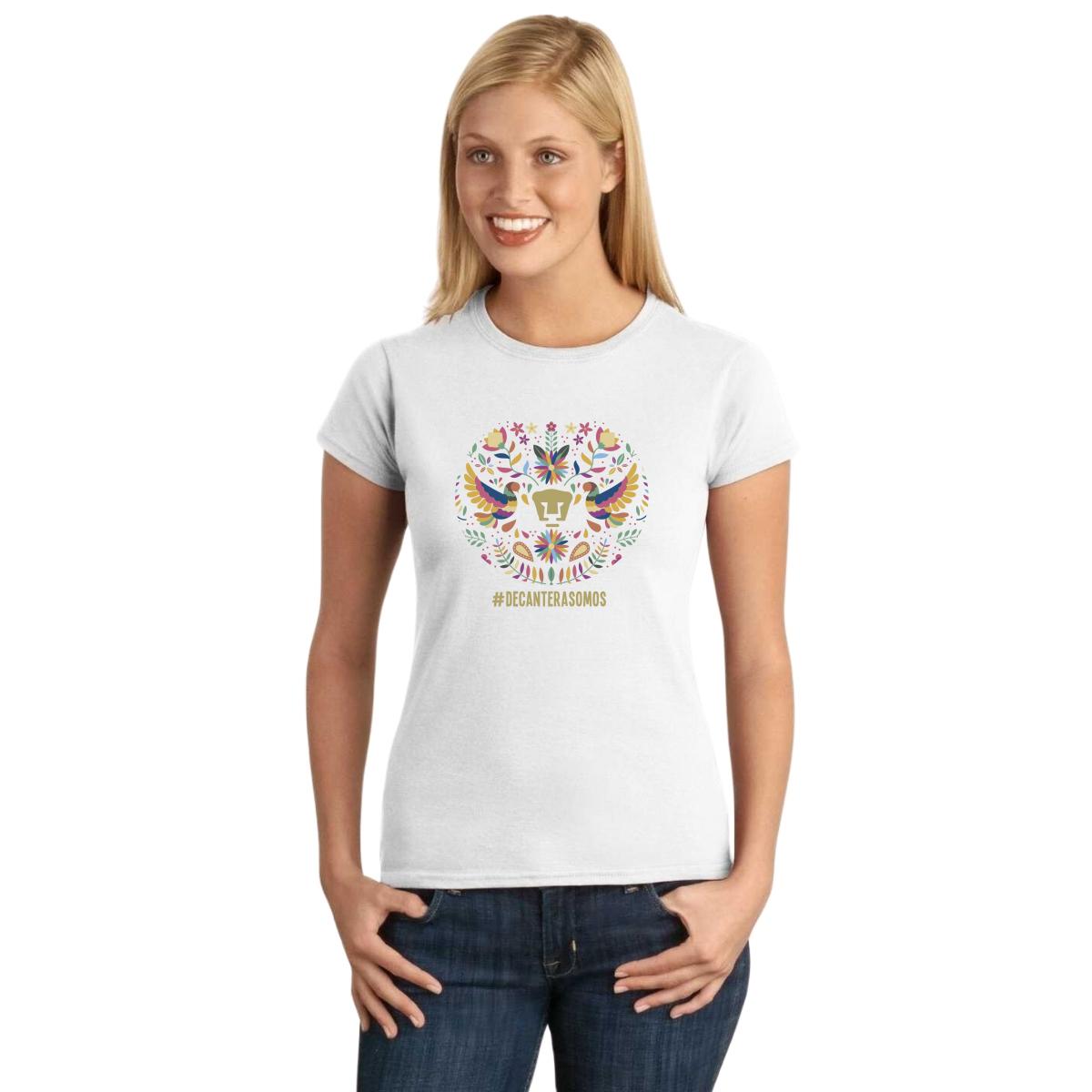 Playera Mujer Pumas UNAM México De cantera somos