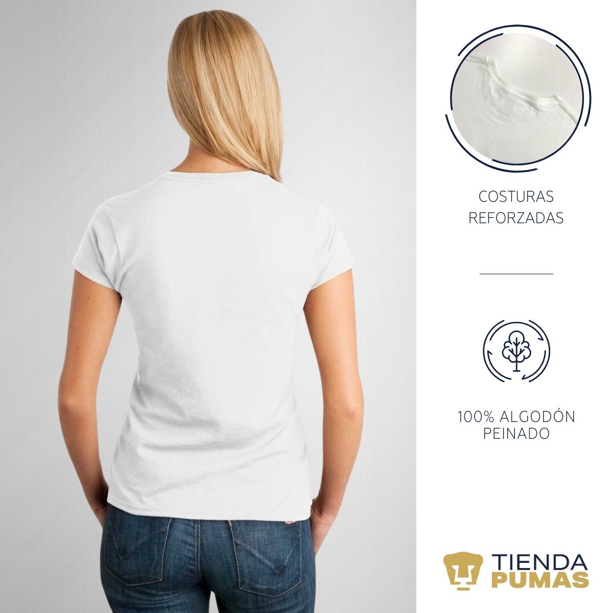 Playera Mujer Pumas UNAM México De cantera somos