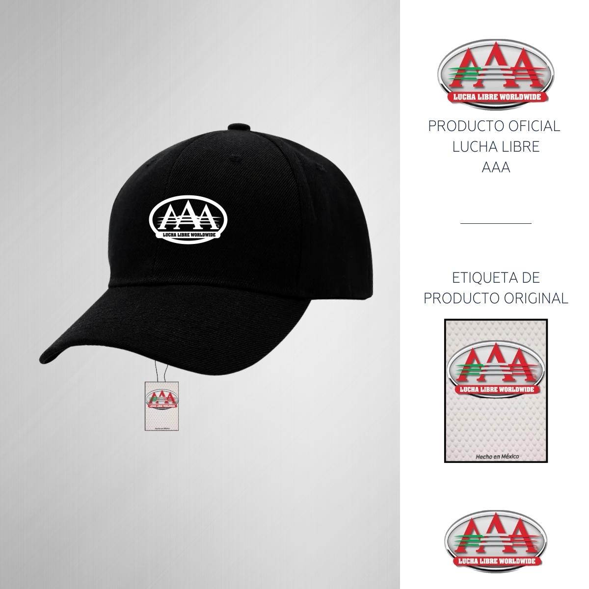 Gorra Ajustable Unisex Lucha Libre AAA Estilo AAA