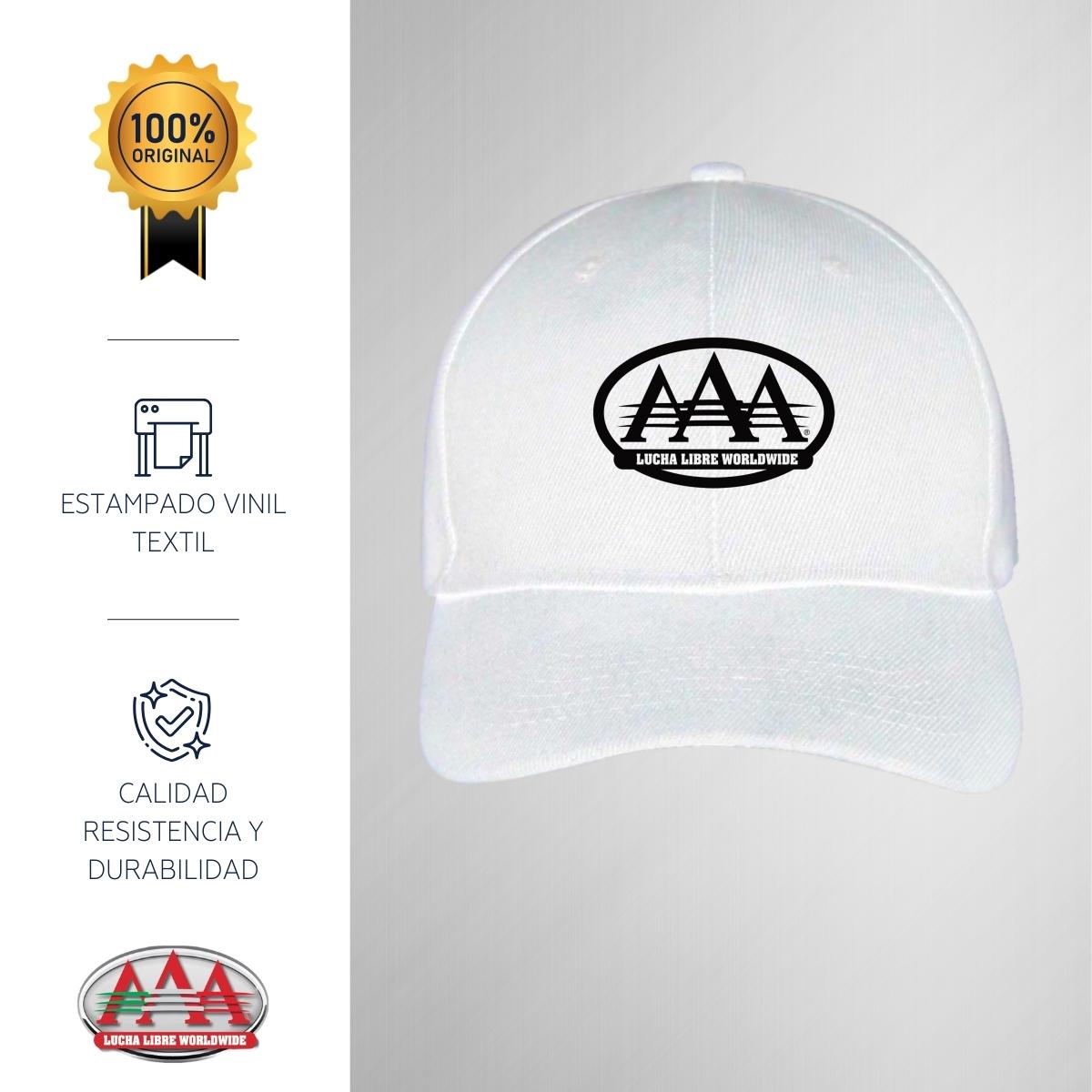 Gorra Ajustable Unisex Lucha Libre AAA Estilo AAA