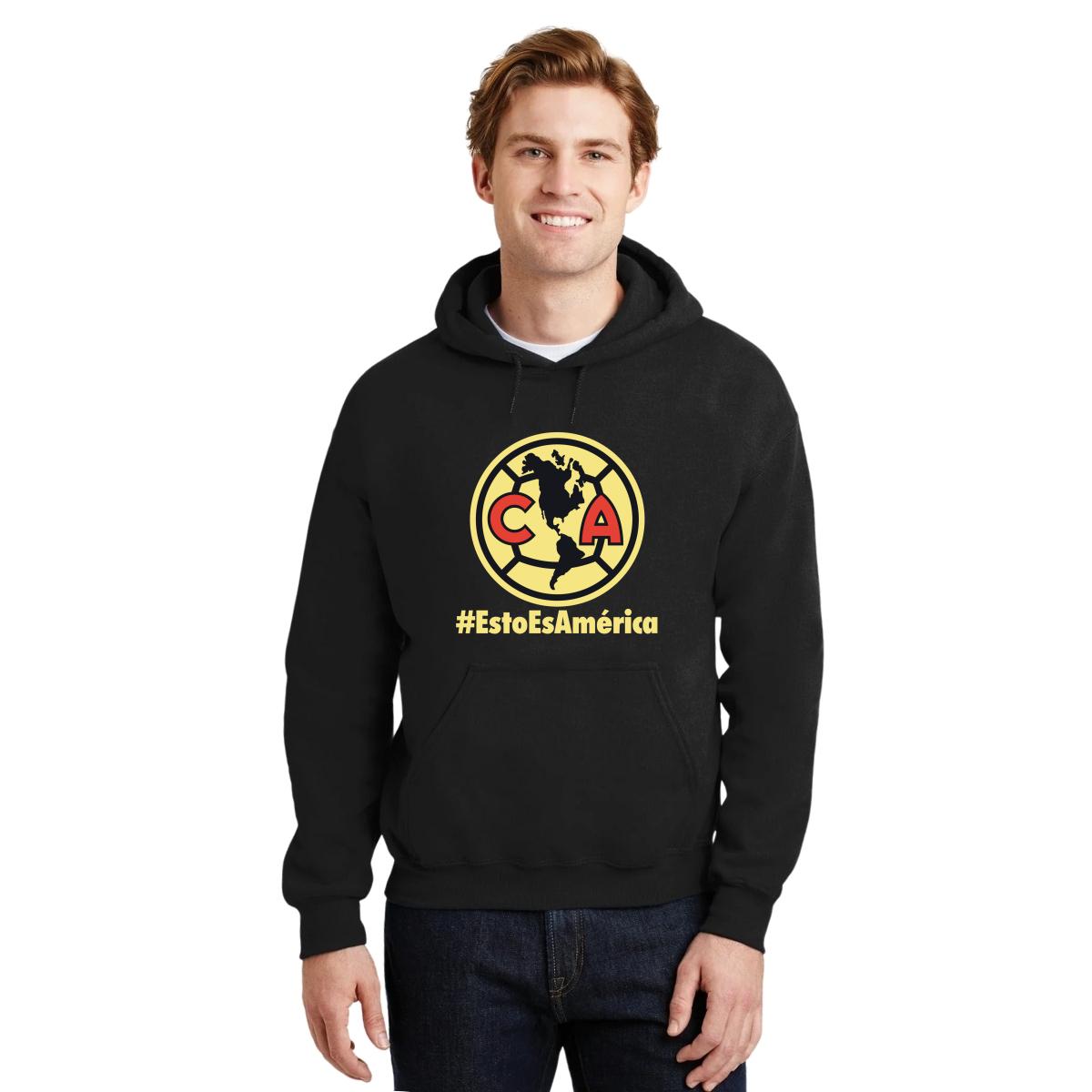Sudadera Hombre Hoodie América Esto es América