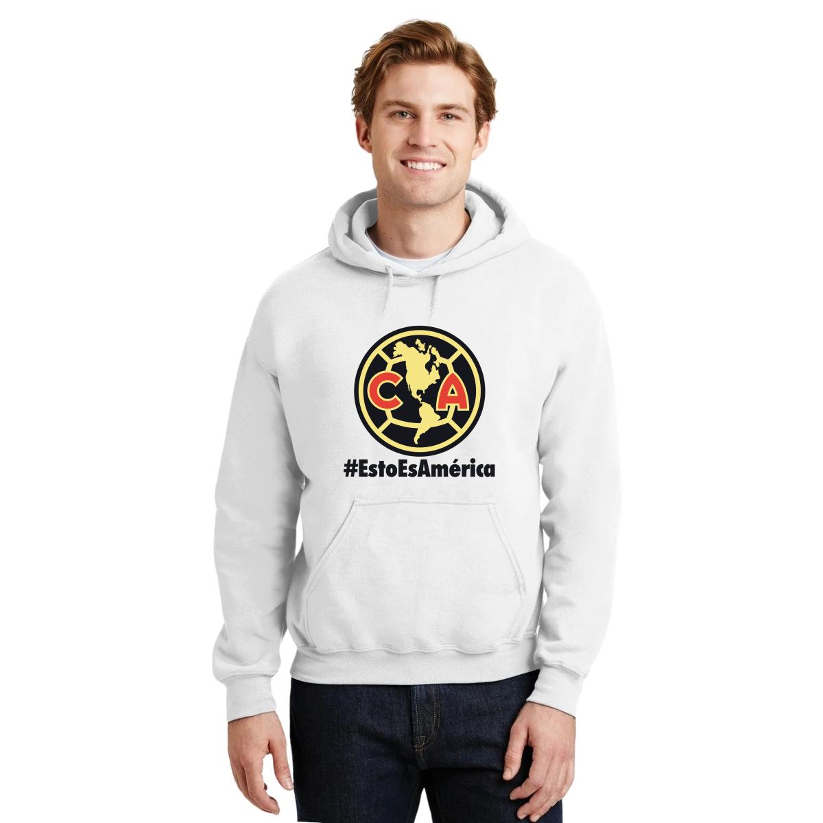 Sudadera Hombre Hoodie América Esto es América
