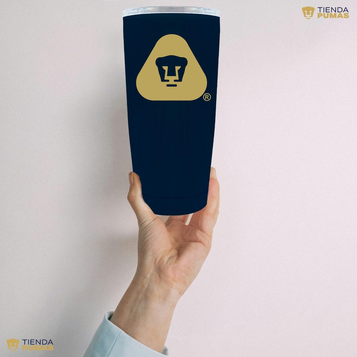 Termo 20 Oz Pumas UNAM Logo Triángulo