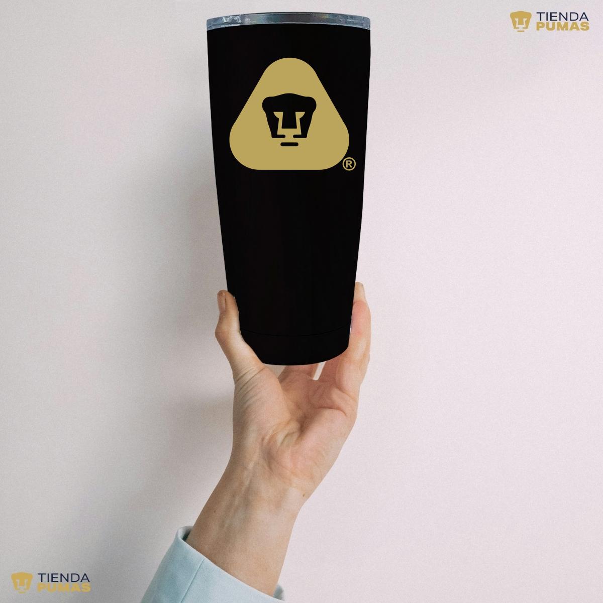 Termo 20 Oz Pumas UNAM Logo Triángulo