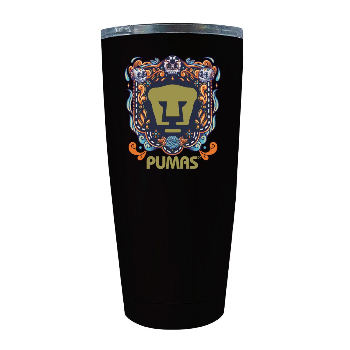 Termo 20 Oz Pumas UNAM Día de Muertos Celeste