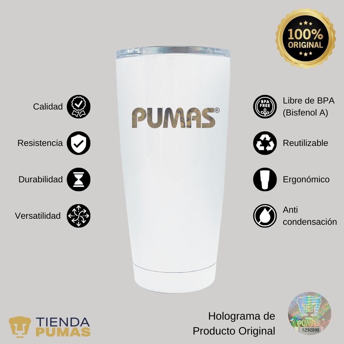 Termo 20 Oz Pumas UNAM Fusión