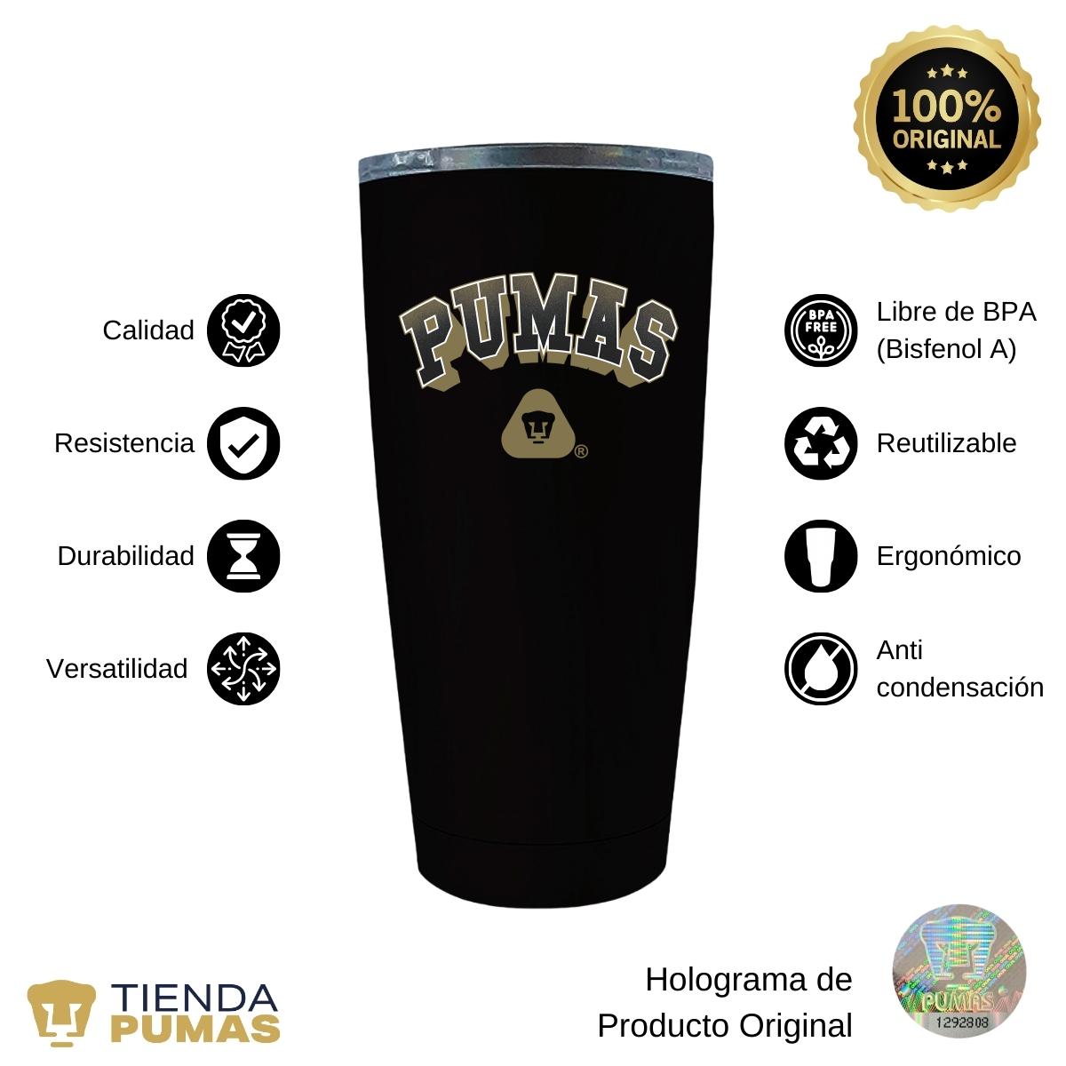 Termo 20 Oz Pumas UNAM Pumas 3D