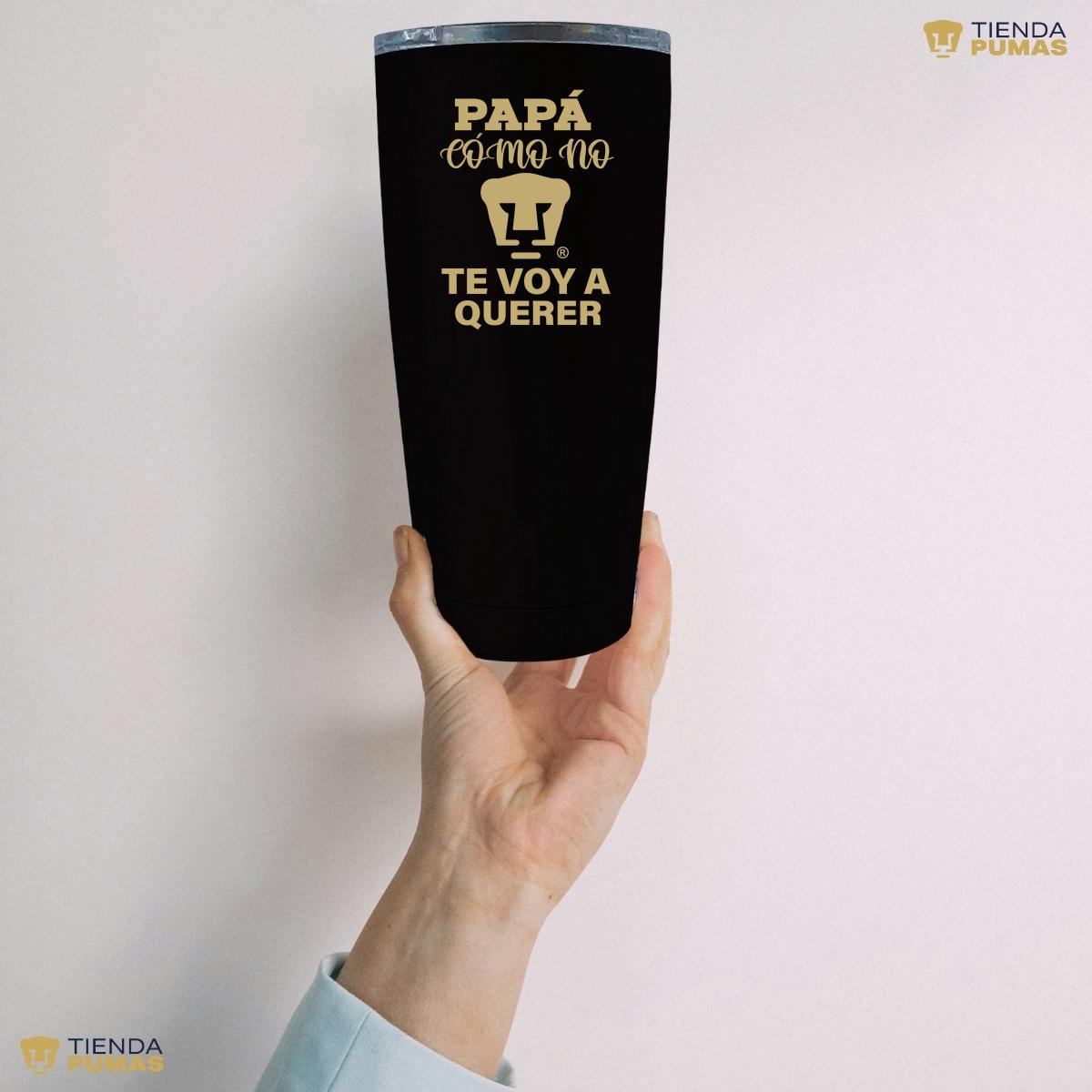 Termo 20 Oz Pumas UNAM Papá cómo no