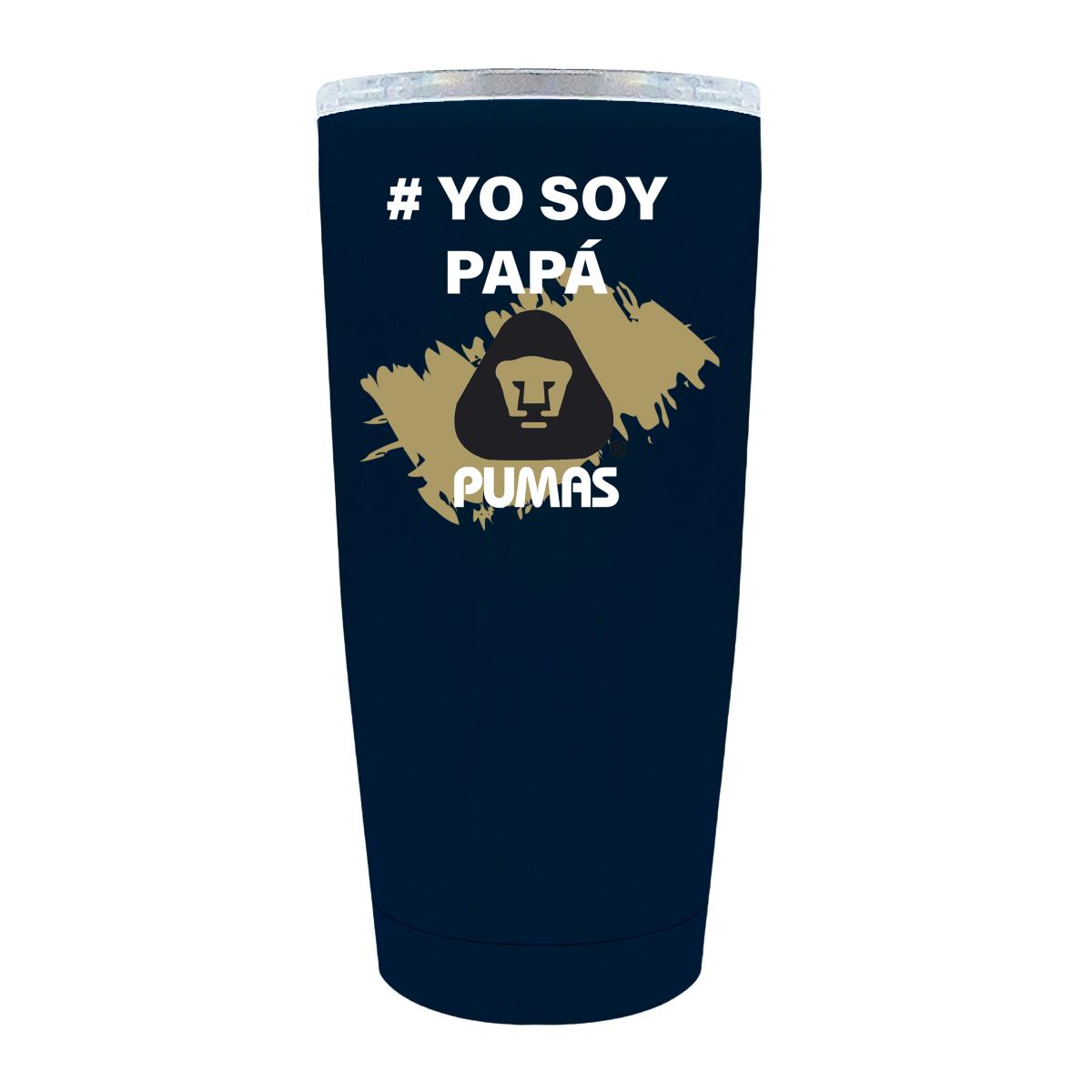 Termo Vaso Térmico 20 Oz Pumas UNAM Yo soy papá Pumas