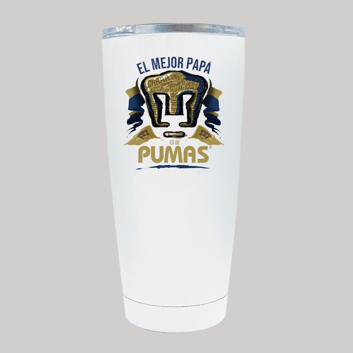 Termo 20 Oz Pumas UNAM Mejor Papá Pumas