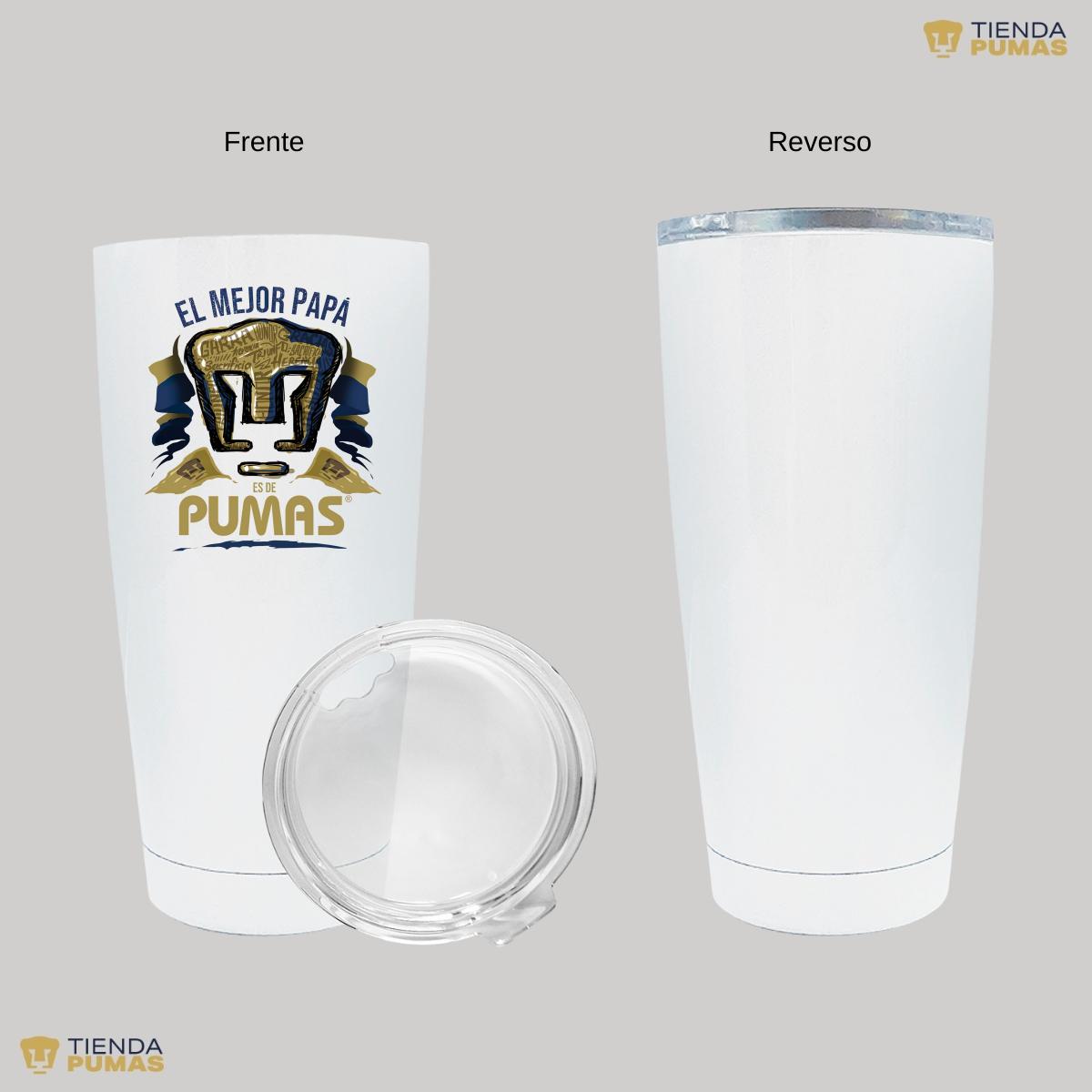 Termo 20 Oz Pumas UNAM Mejor Papá Pumas