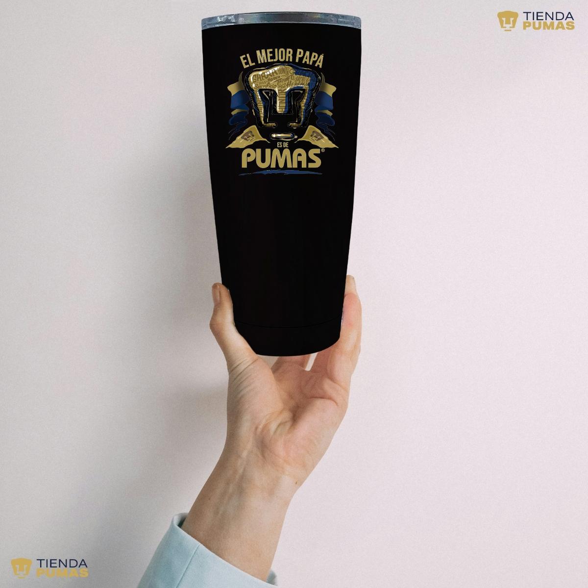 Termo 20 Oz Pumas UNAM Mejor Papá Pumas