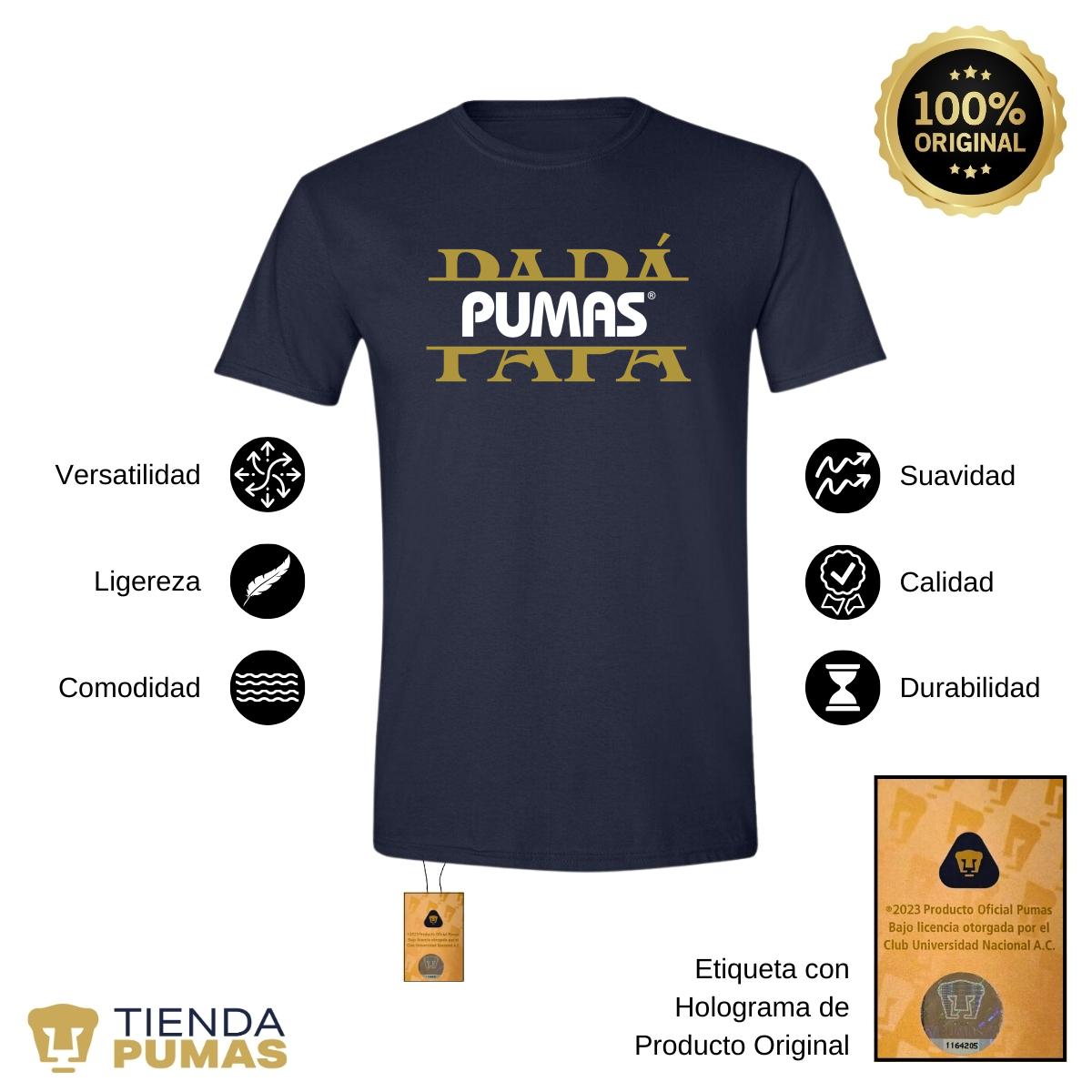 Playera Hombre Pumas UNAM Papá