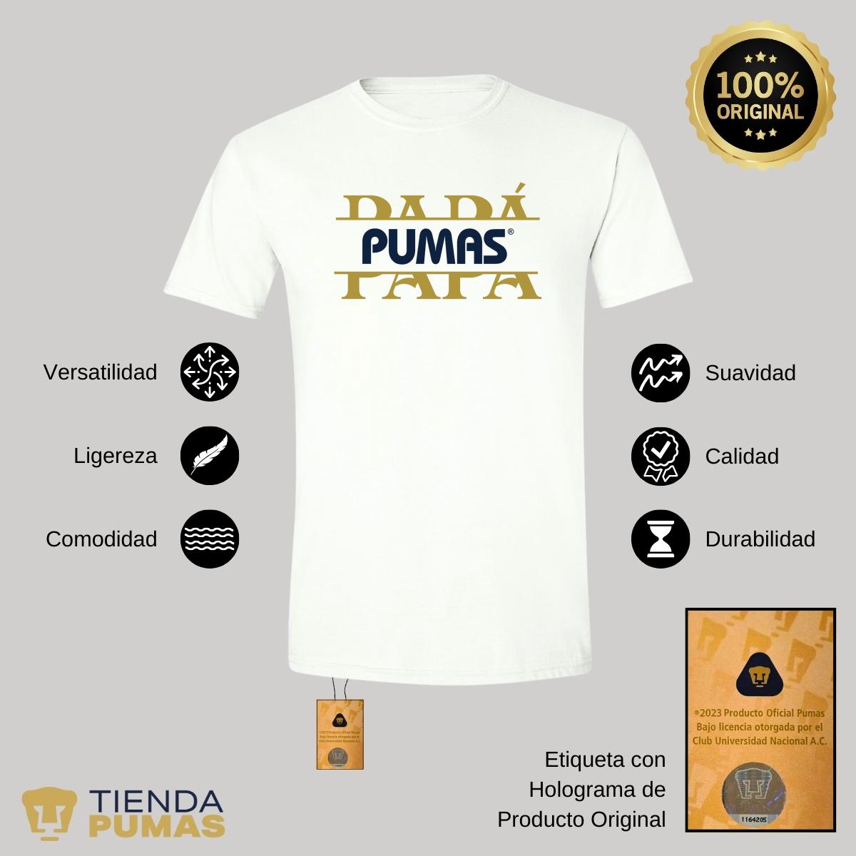 Playera Hombre Pumas UNAM Papá