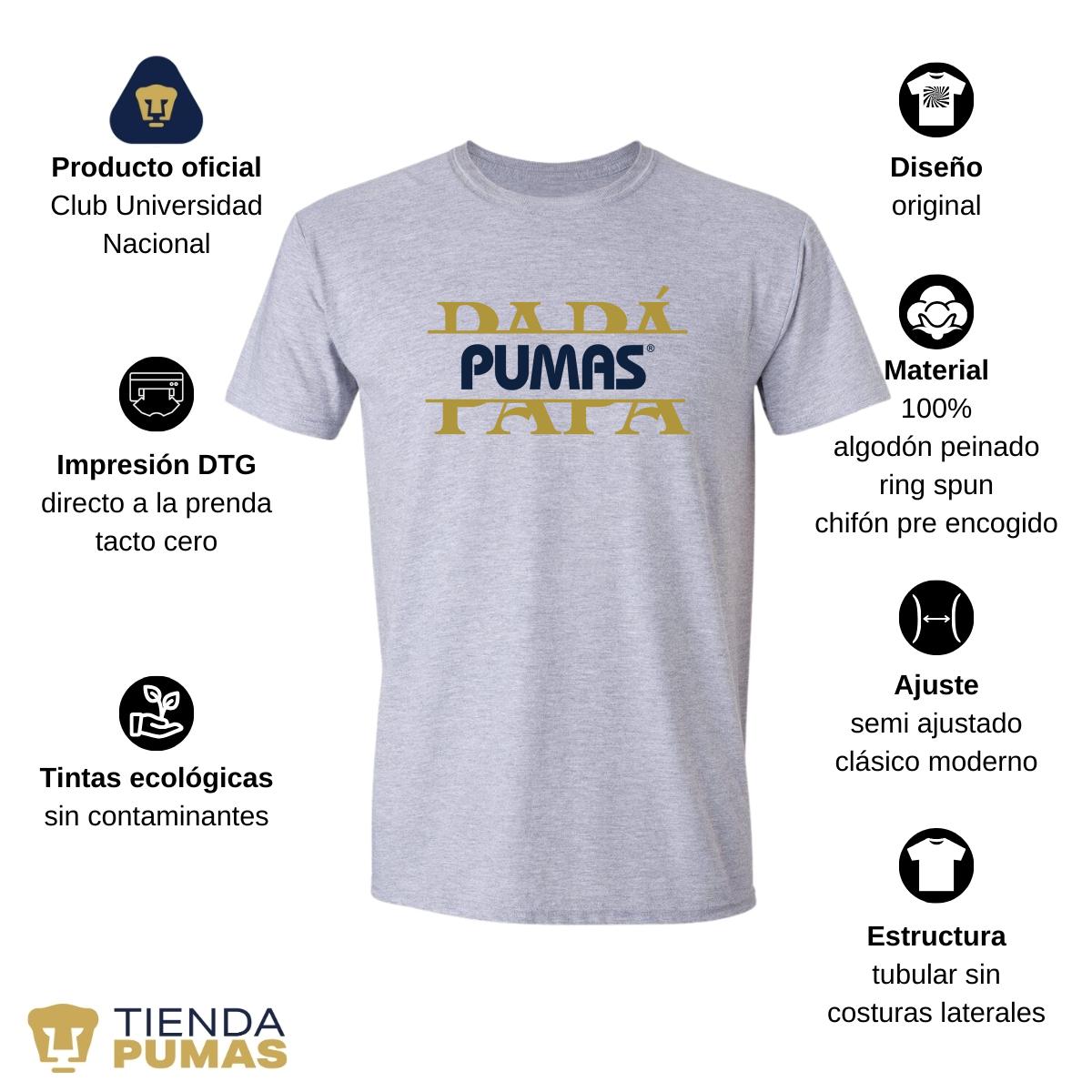 Playera Hombre Pumas UNAM Papá