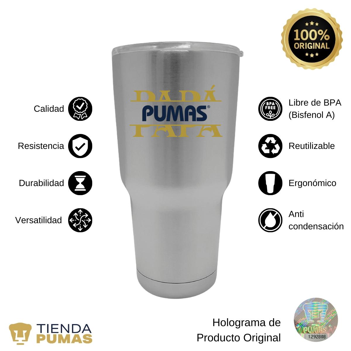 Termo 30 Oz Pumas UNAM Papá