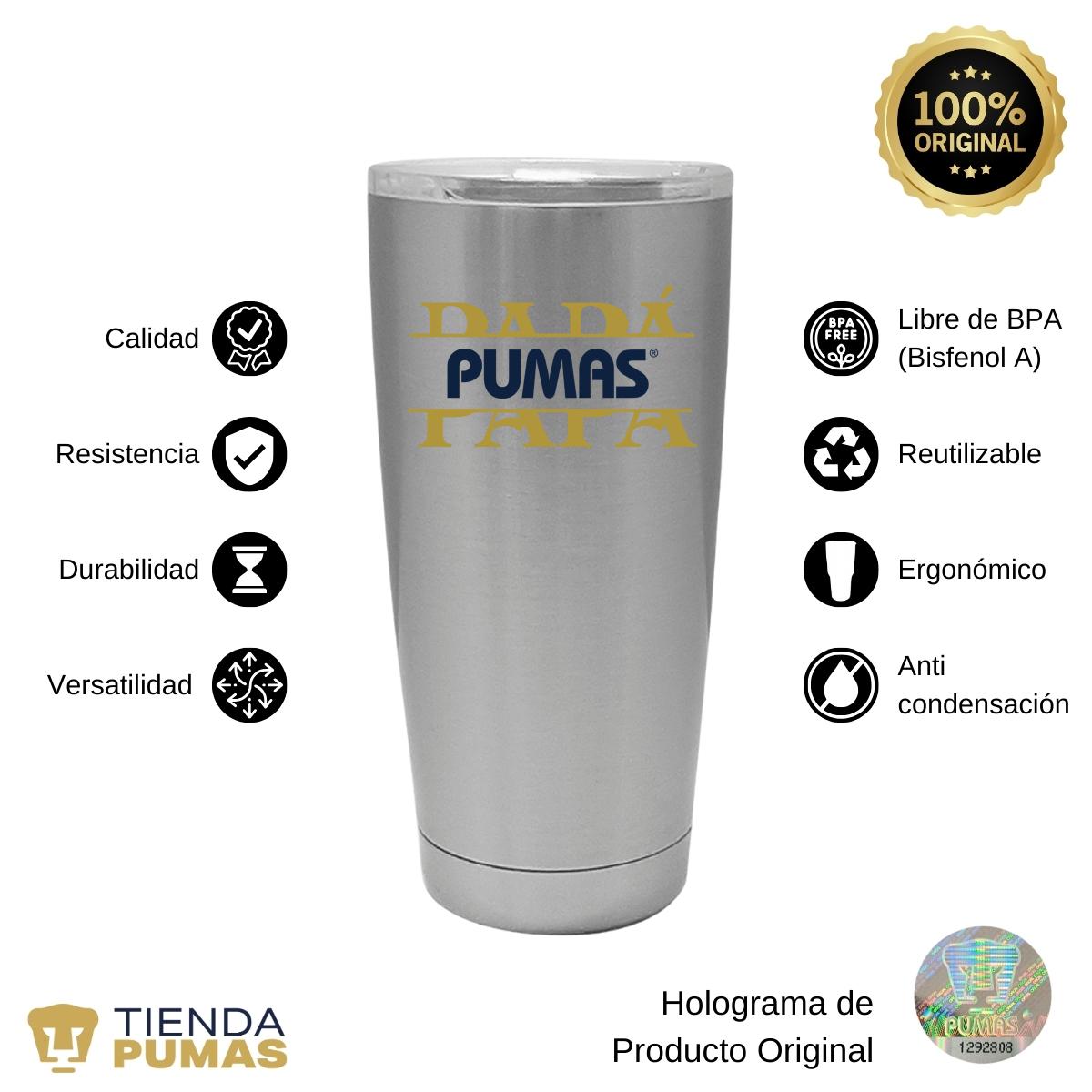 Termo 20 Oz Pumas UNAM Papá