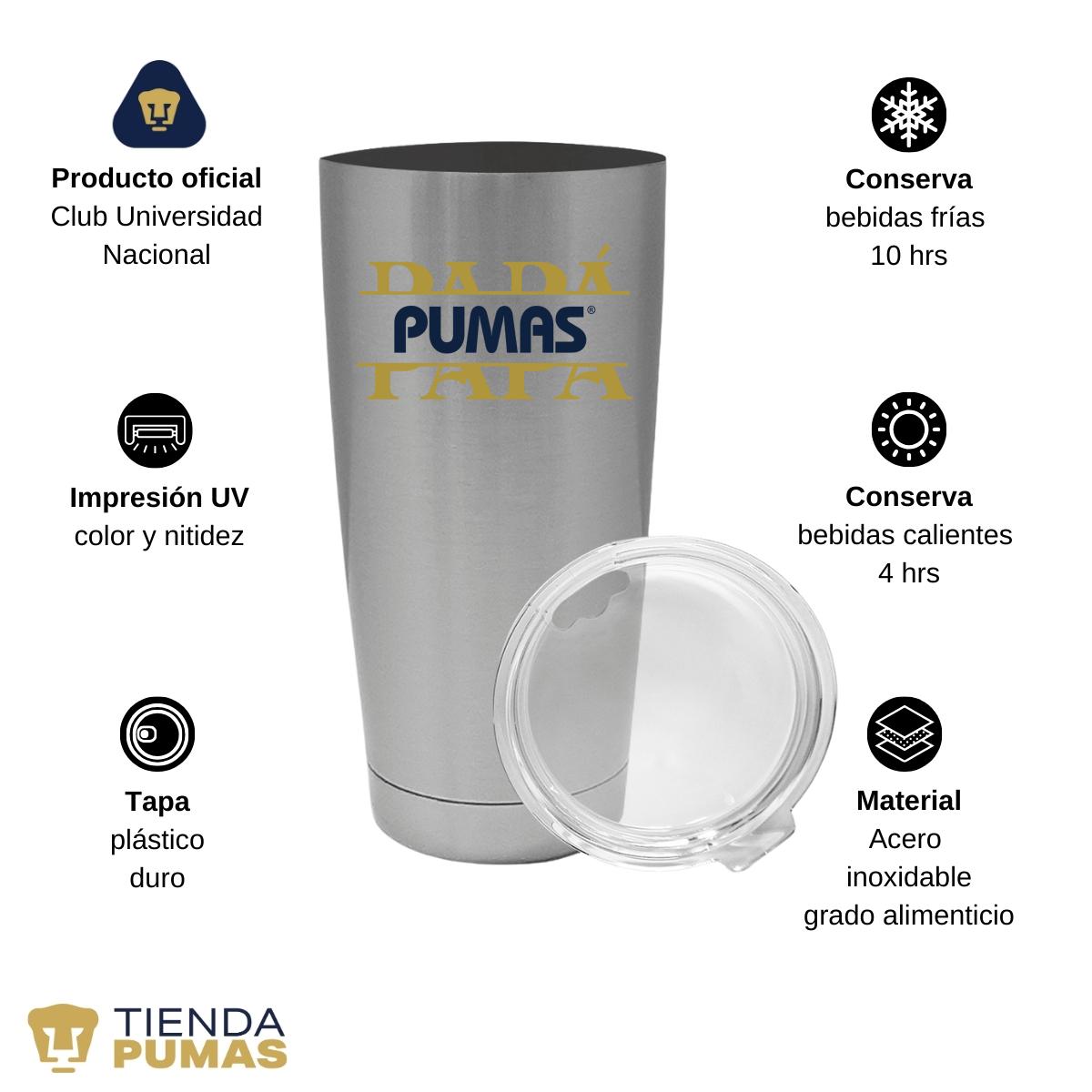 Termo 20 Oz Pumas UNAM Papá