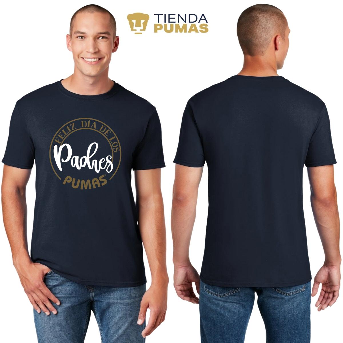 Playera Hombre Pumas UNAM Feliz día Papá