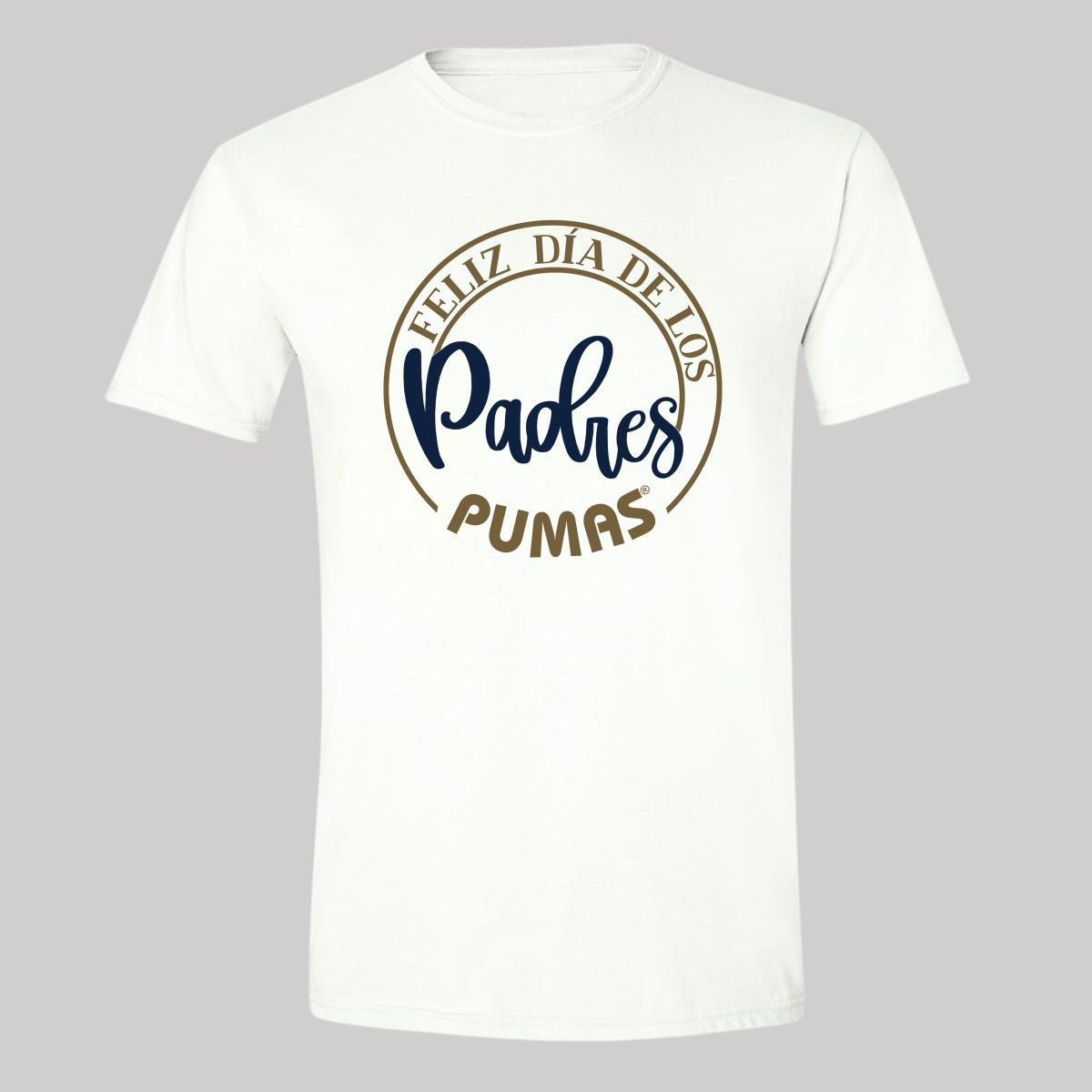 Playera Hombre Pumas UNAM Feliz día Papá