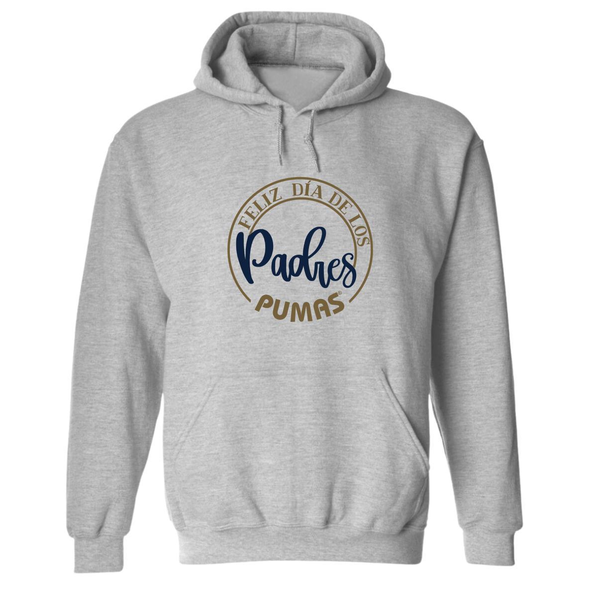 Sudadera Hombre Hoodie Pumas UNAM Feliz día Papá