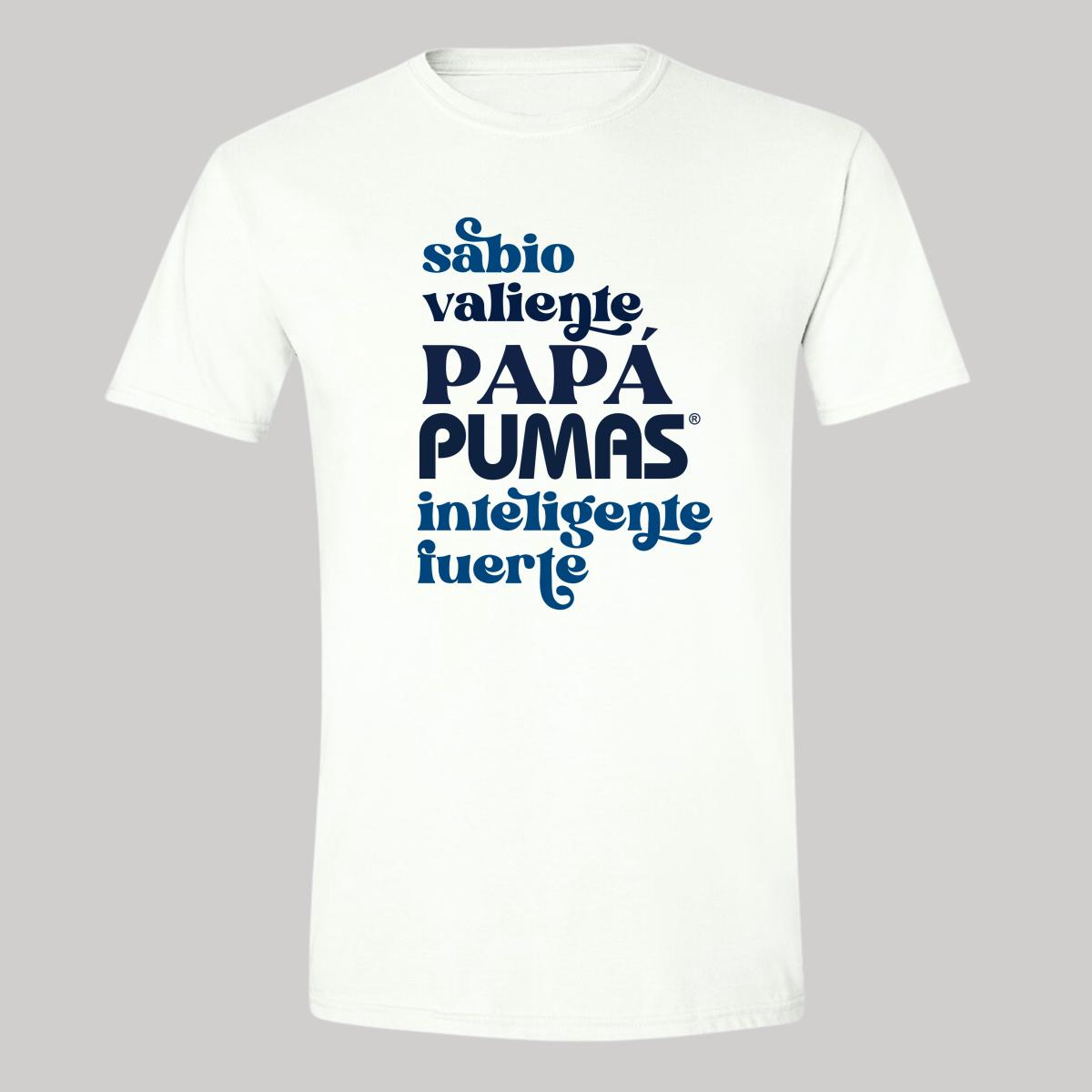 Playera Hombre Pumas UNAM Sabio, valiente papá