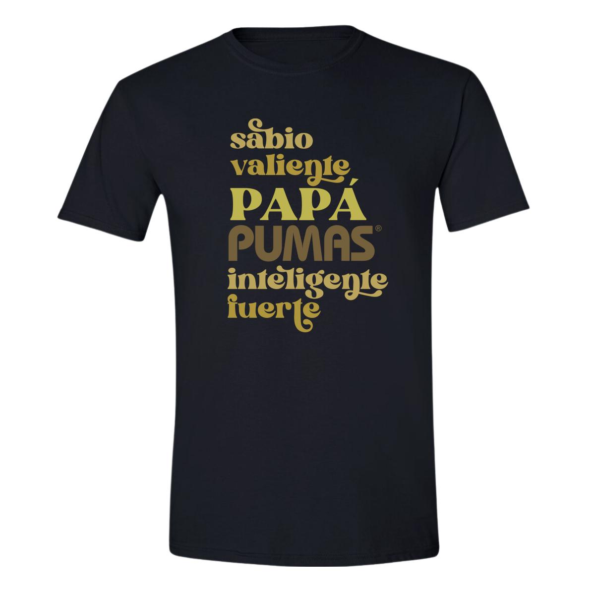 Playera Hombre Pumas UNAM Sabio, valiente papá