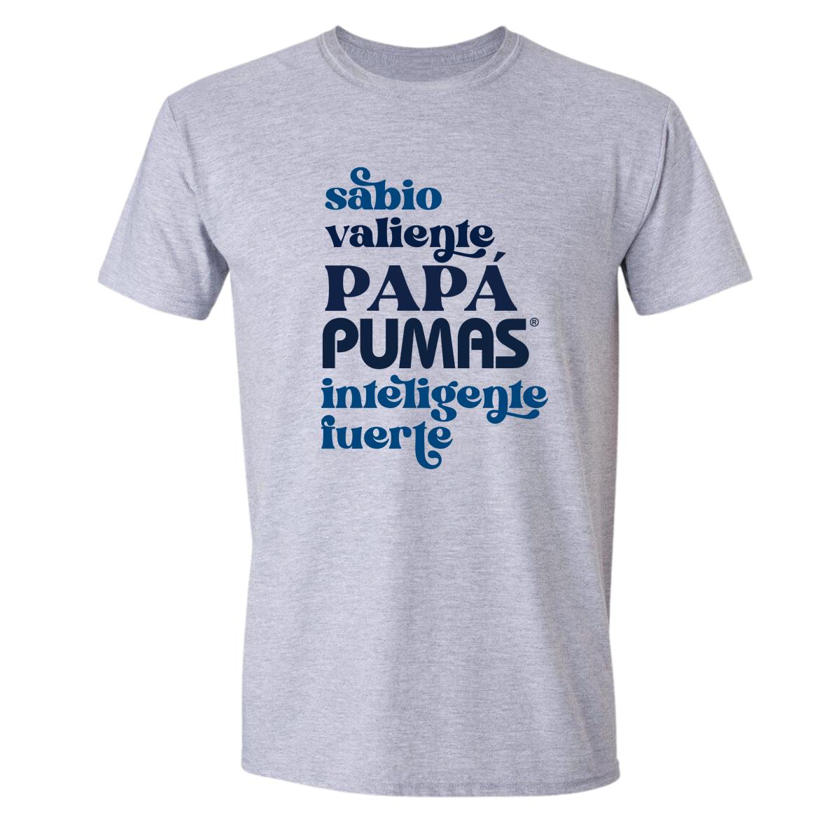 Playera Hombre Pumas UNAM Sabio, valiente papá