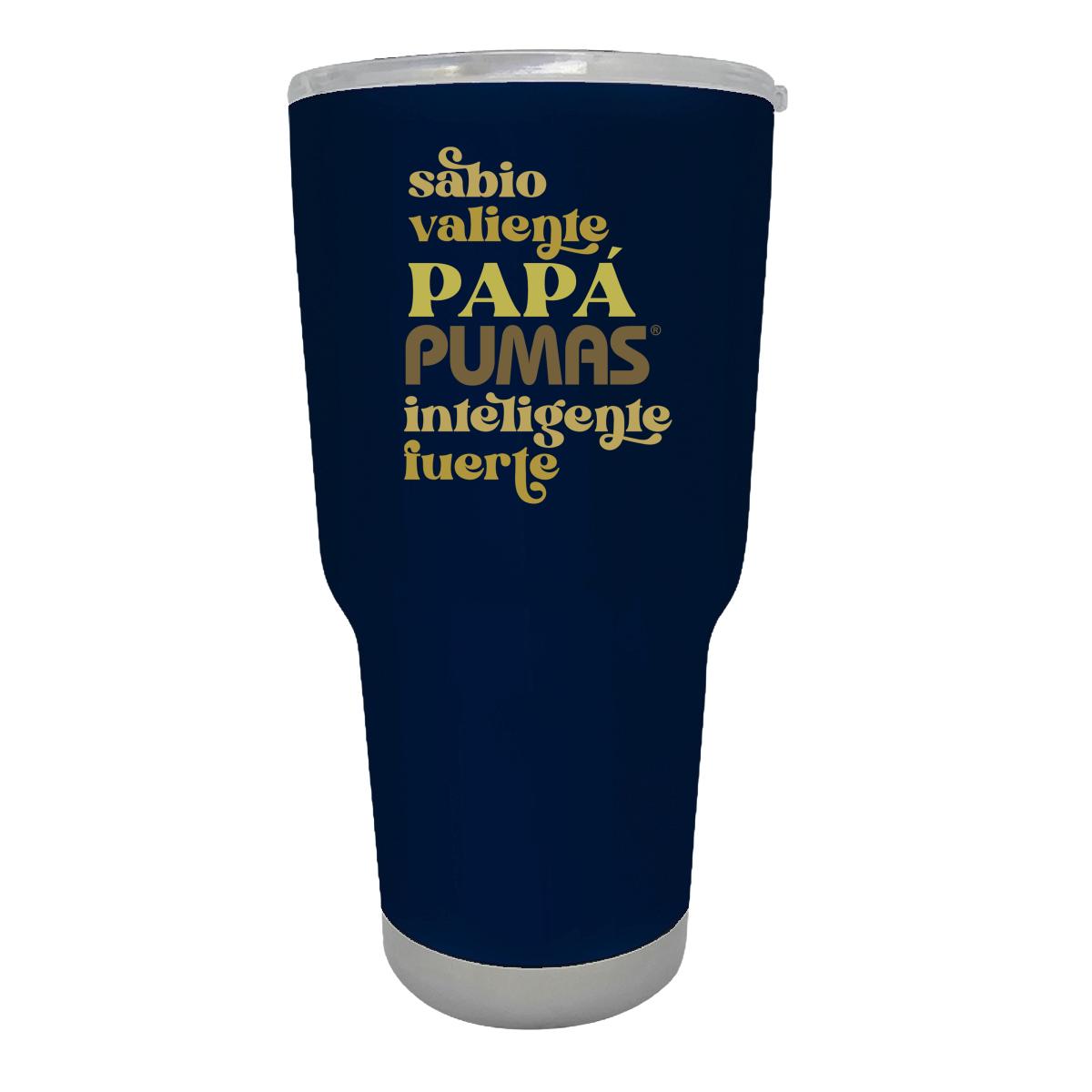 Termo 30 Oz Pumas UNAM Sabio valiente papá