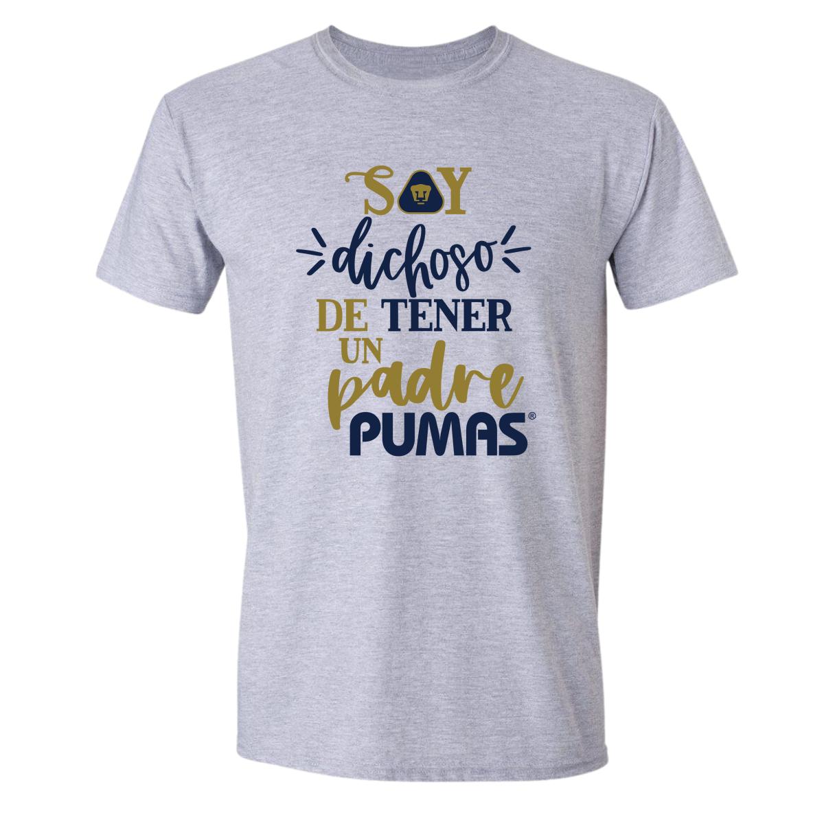 Playera Hombre Pumas UNAM Soy dichoso papá