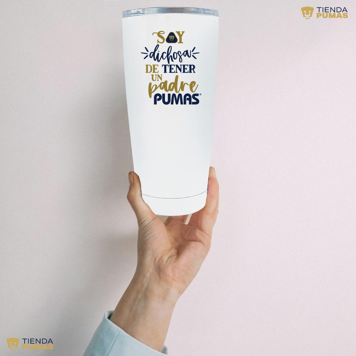 Termo 20 Oz Pumas UNAM Soy dichosa papá