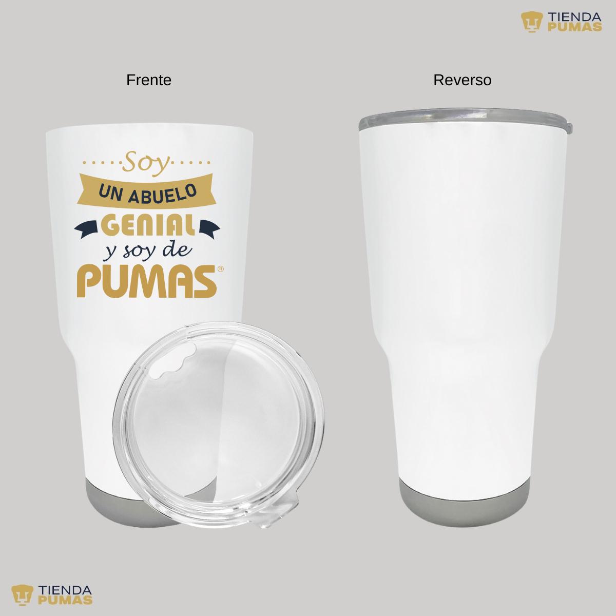 Termo 30 Oz Pumas UNAM Soy abuelo