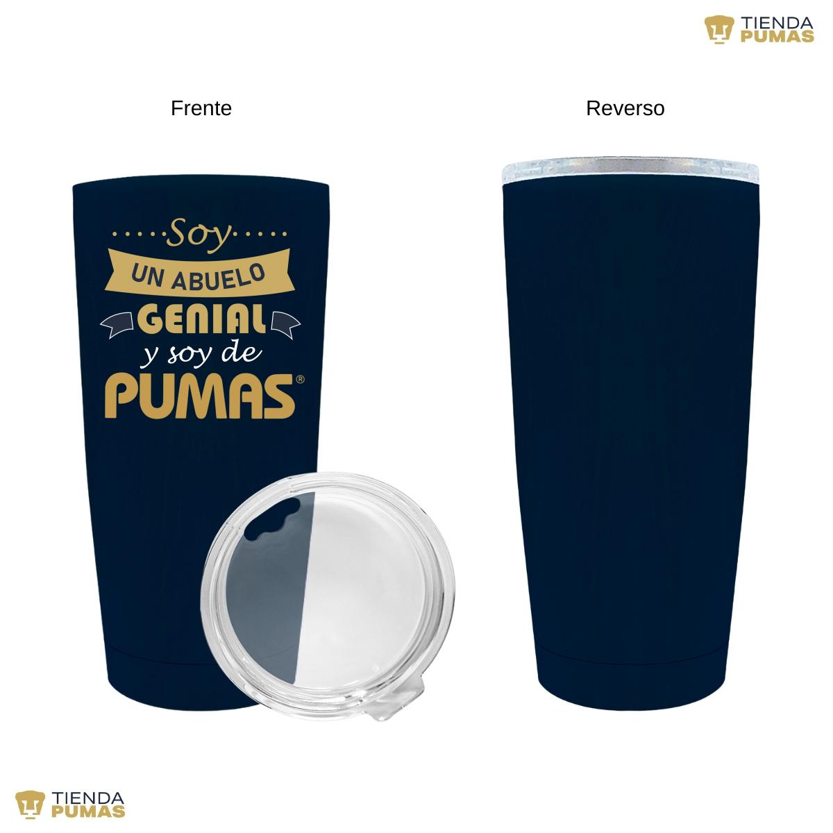 Termo 20 Oz Pumas UNAM Soy abuelo