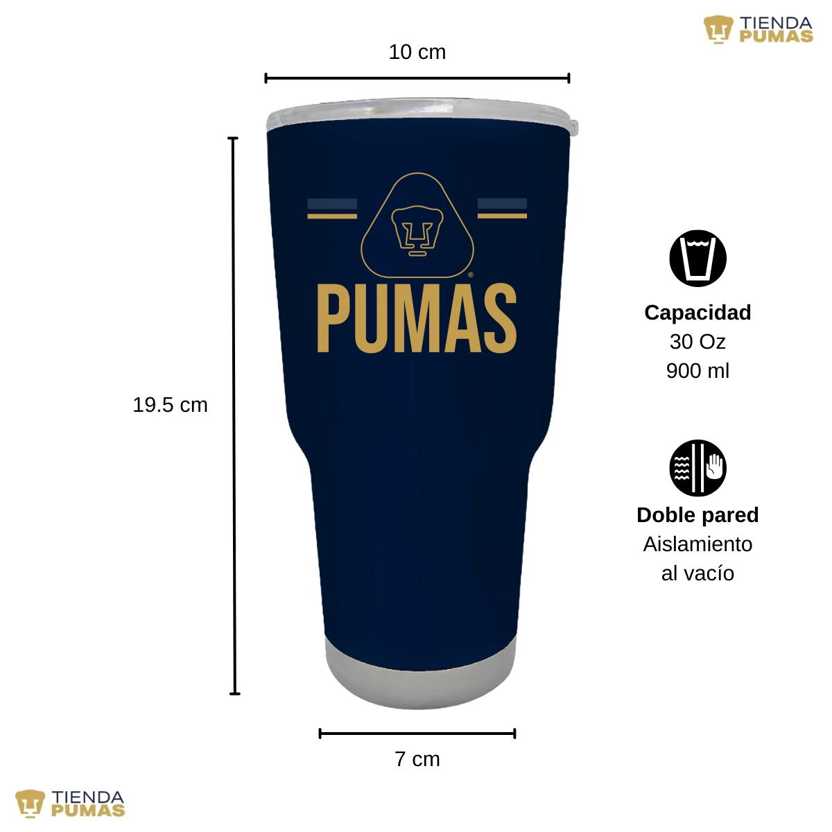 Termo 30 Oz Pumas UNAM Insignia