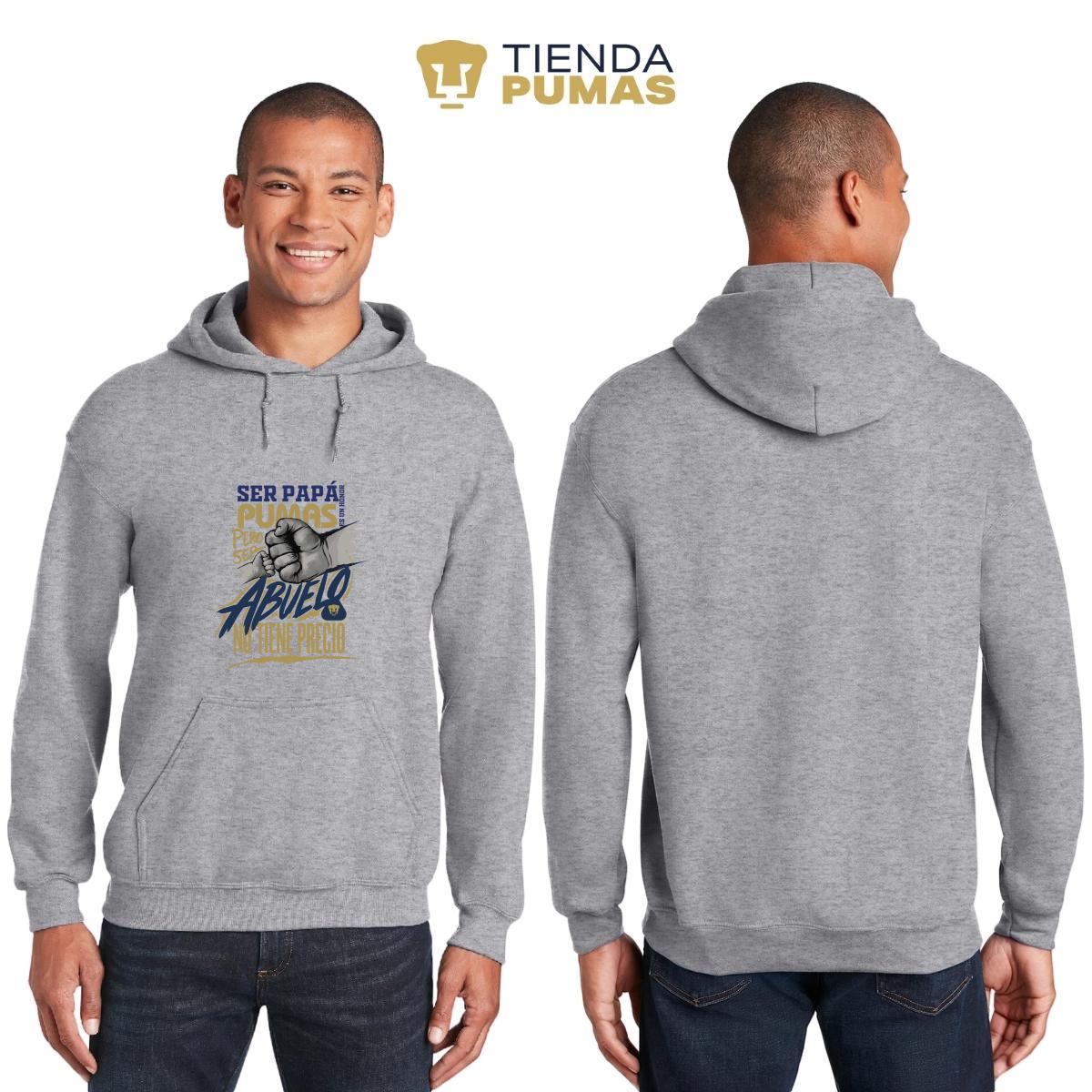 Sudadera Hombre Hoodie Pumas UNAM Ser abuelo