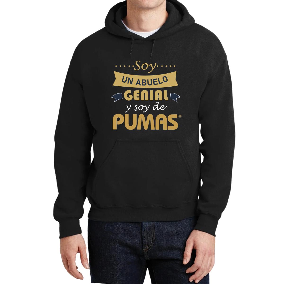 Sudadera Hombre Hoodie Pumas UNAM Soy abuelo