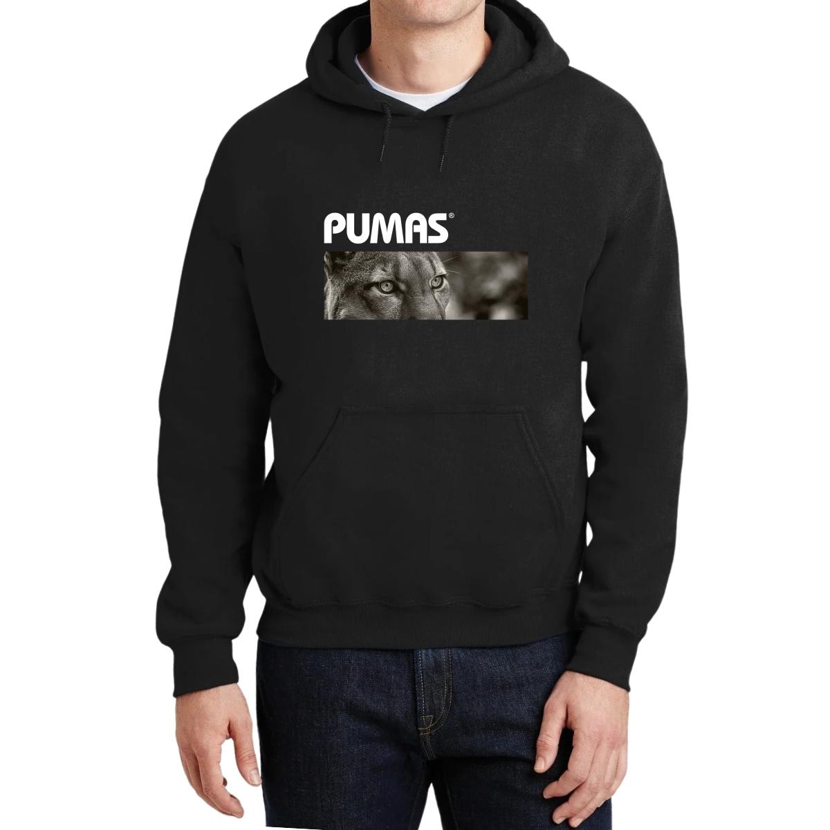 Sudadera Hombre Hoodie Pumas UNAM Enfoque