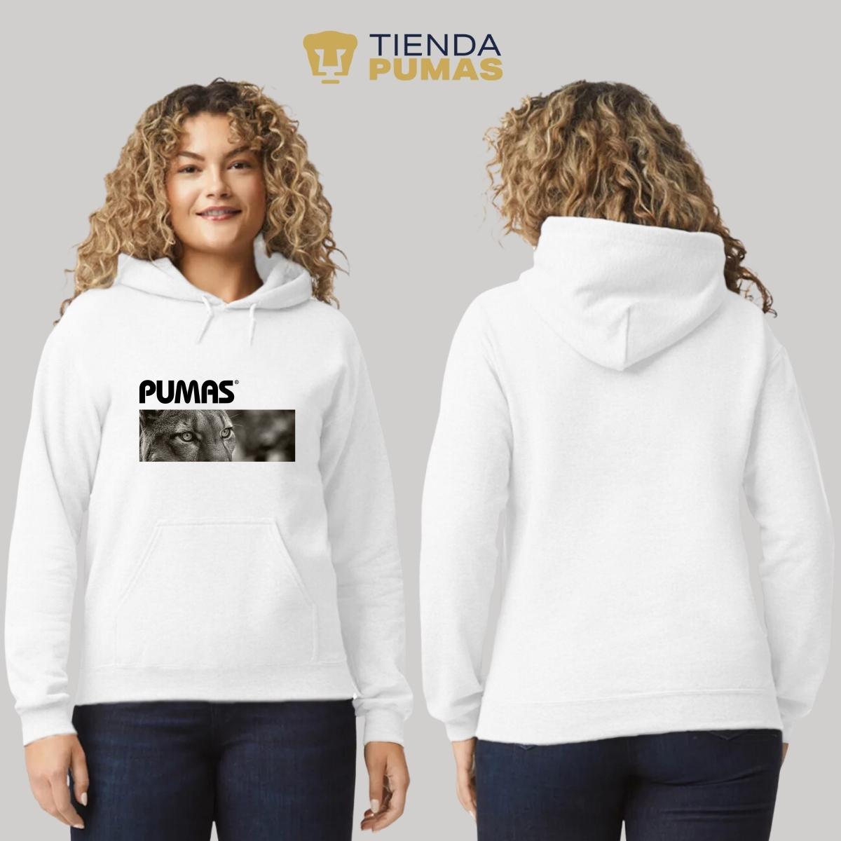 Sudadera Mujer Hoodie Pumas UNAM Enfoque