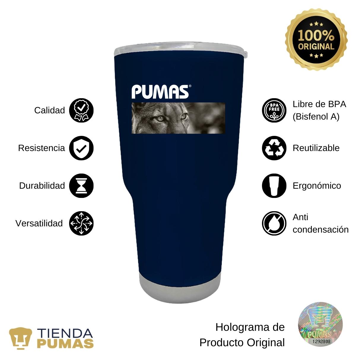 Termo 30 Oz Pumas UNAM Enfoque