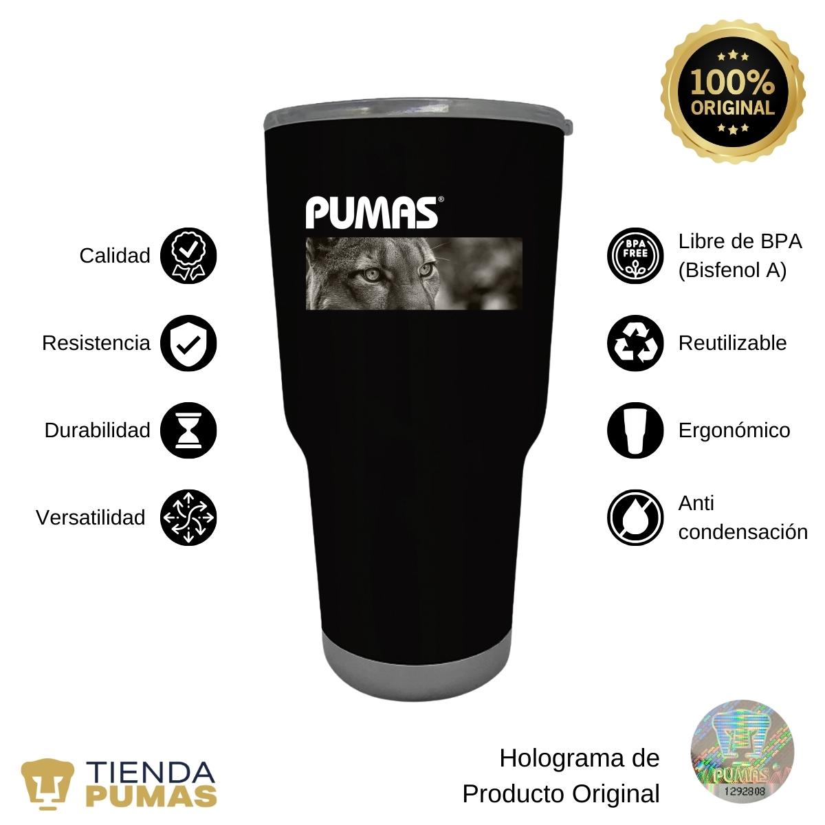 Termo 30 Oz Pumas UNAM Enfoque