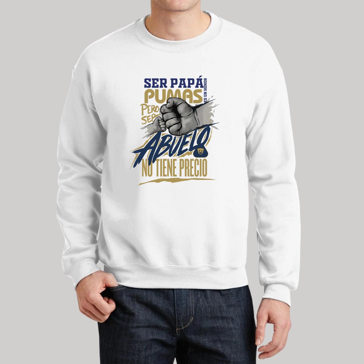 Sudadera Hombre Pumas UNAM Ser abuelo